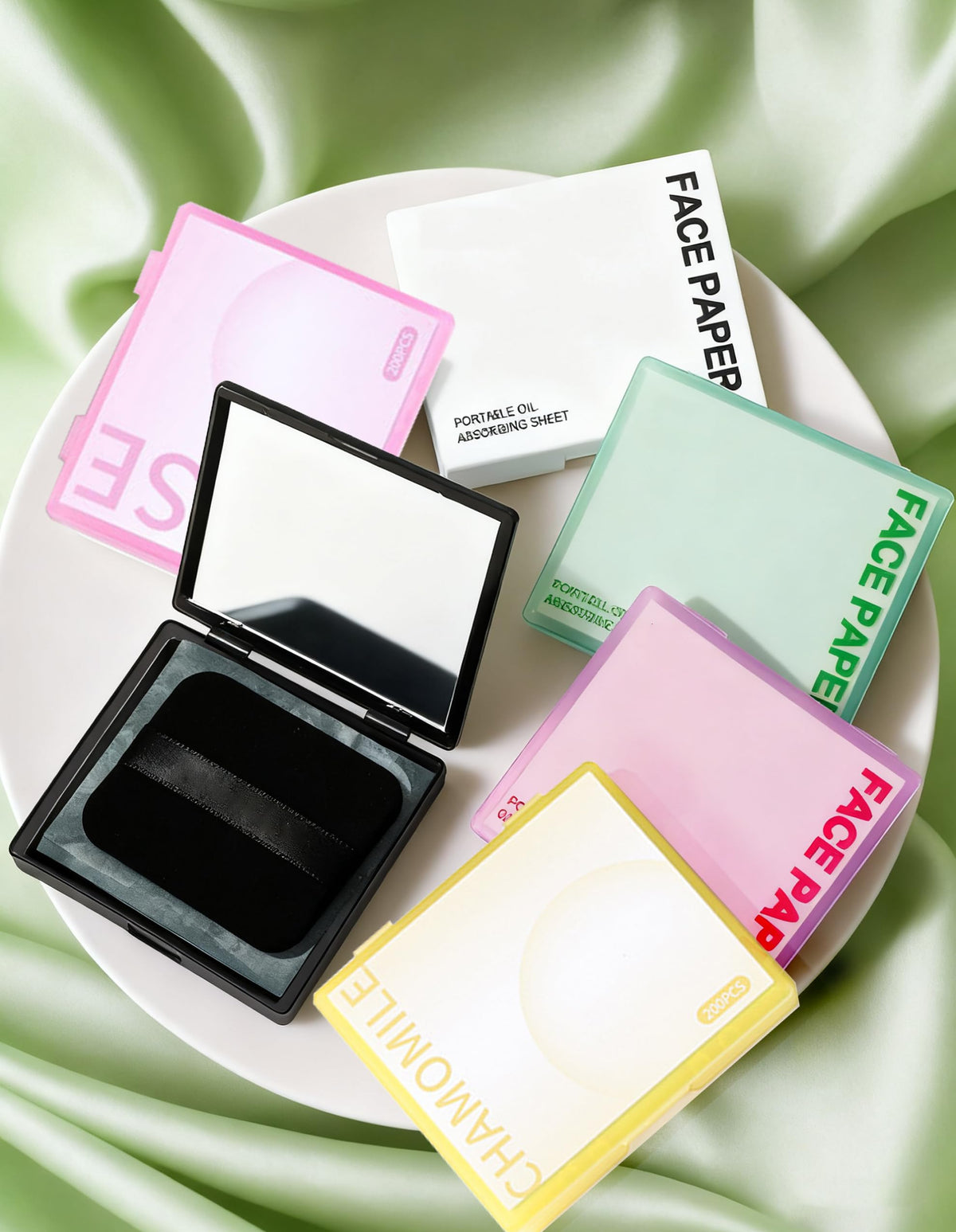 300PCS lavender Oil Blotting Papers for Face - Controls Shine, Saves Makeup Okerker