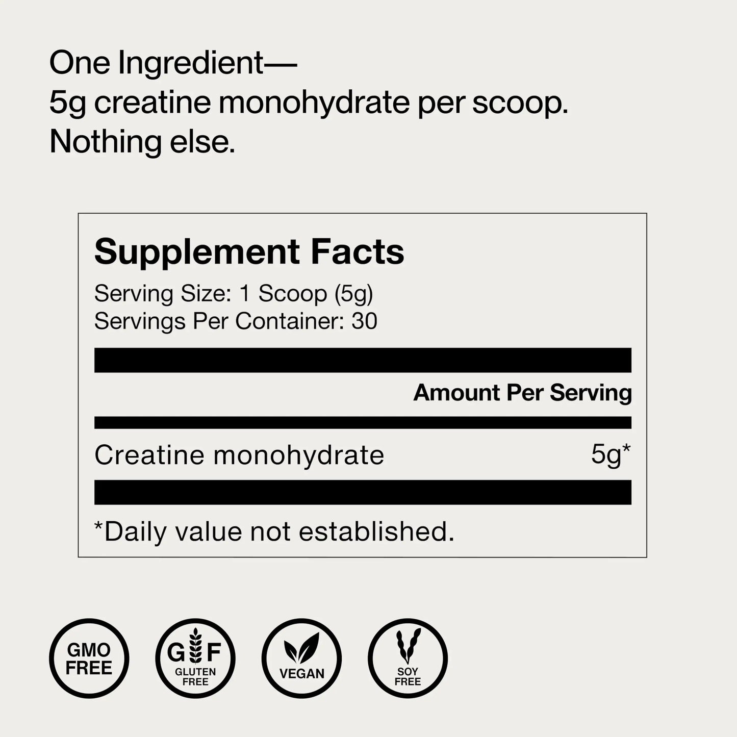 Momentous Creatine Monohydrate Powder - Creatine Powder - Supports Strength, Lean Muscle, & Recovery for Men & Women - NSF Certified for Sport - 5 g per Serving - 30 Servings Momentous