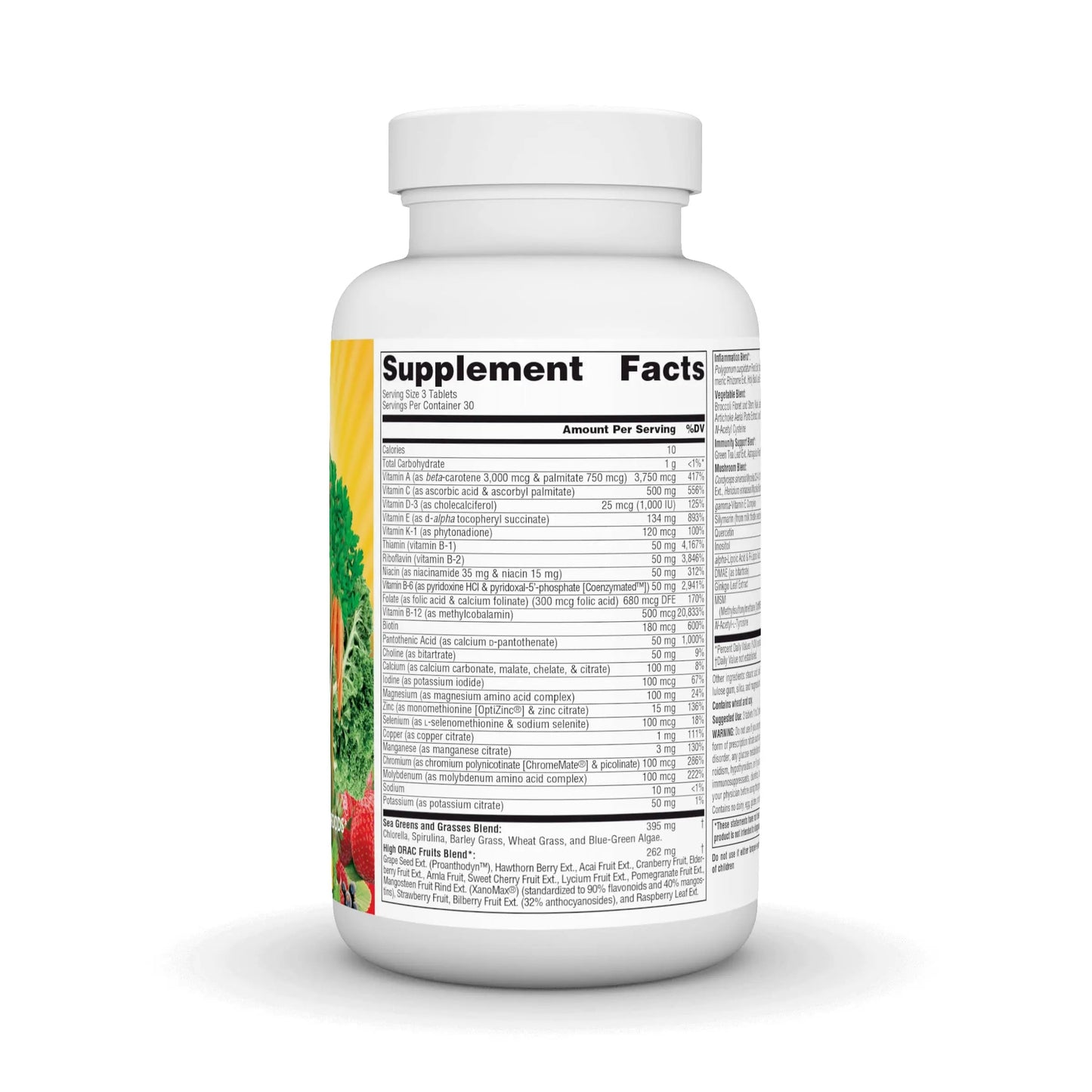 Source Naturals Life Force Green Multiple, Energy Activator with Superfoods* - 90 Tablets Source Naturals