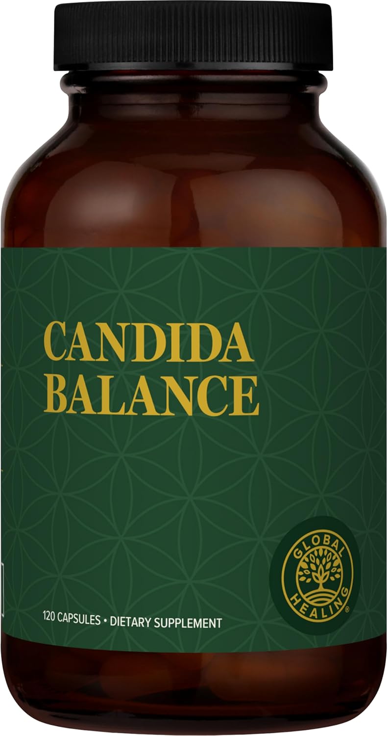 Global Healing Candida Balance Supplement (120 Capsules) Gsupps Australia