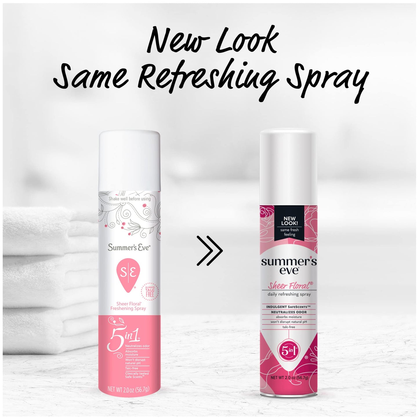 Summer's Eve Freshening Spray | Sheer Floral| 2 oz Size | Pack of 6 | pH Balanced, Dermatologist Summer's Eve