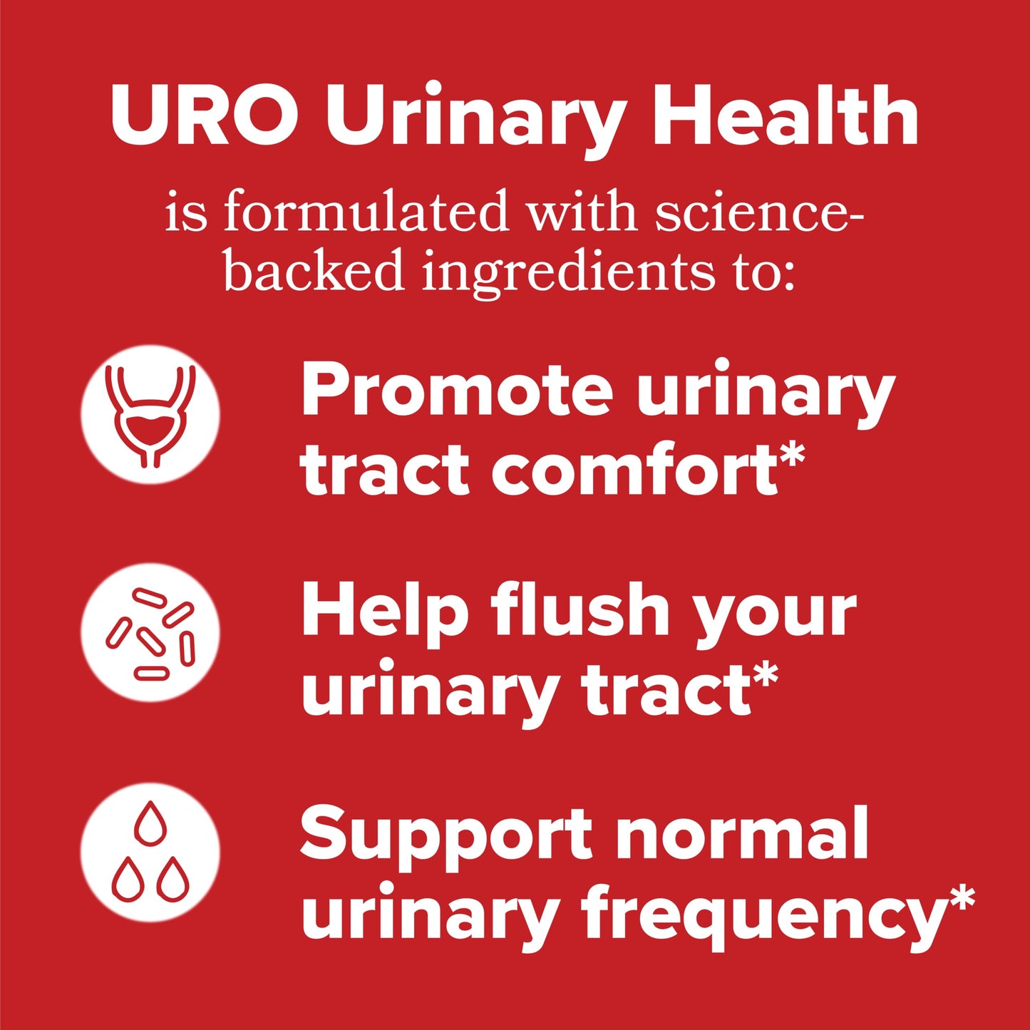 O Positiv URO Urinary Tract Health Supplement for Women, 60 Count (Pack of 1) - Urinary Support Vitamins with Pacran Complete Cranberry Extract O Positiv