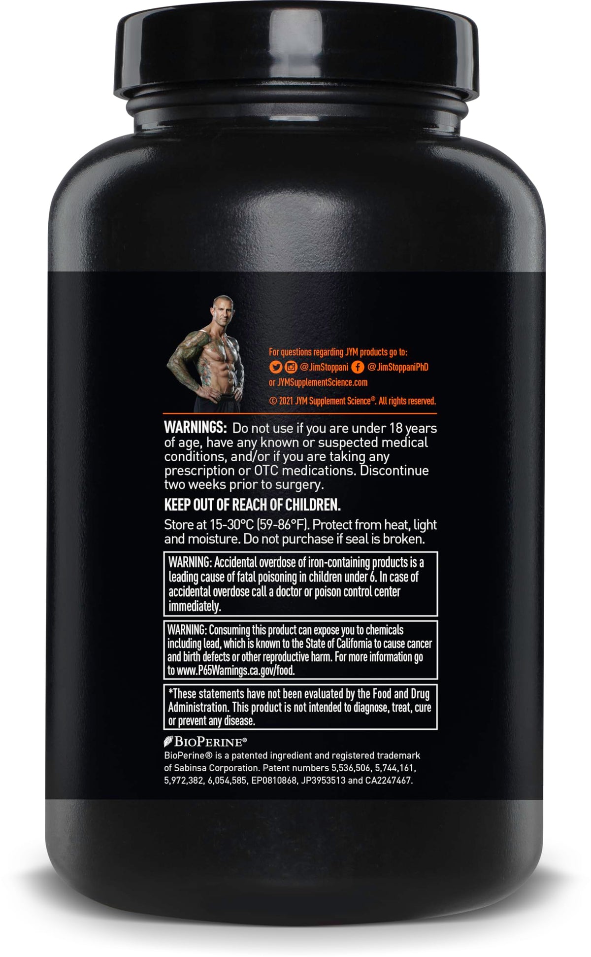 JYM Supplement Science Vita JYM Sports Multivitamin & Mineral Support, Vitamin A, C, B6, B12, E, K, Boron, Biotin, Potassium 60 Tablets JYM Supplement Science