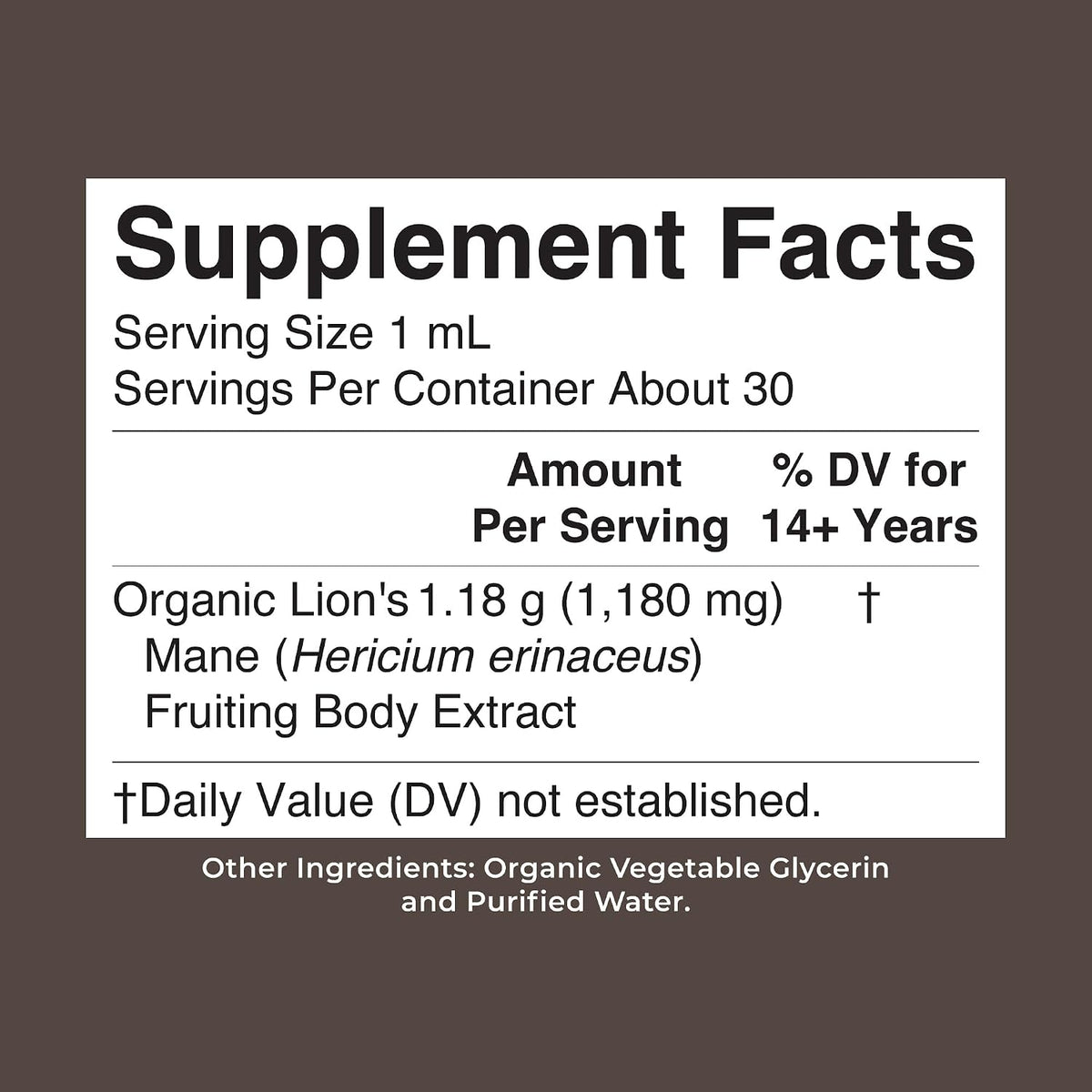 MARYRUTH'S Lions Mane Mushroom Supplement | Nootropic USDA Organic Lions Mane Extract 1,180mg | Nervine Herbal Liquid Drops | Brain Health | Focus & Memory | Non-GMO | Vegan | Alcohol Free | 1 Fl Oz Gsupps Australia