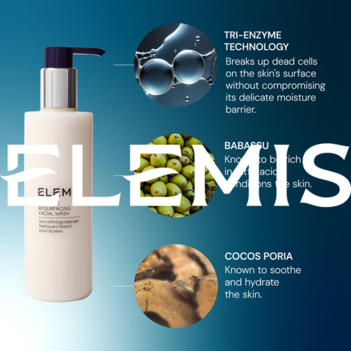 ELEMIS Dynamic Resurfacing Facial Wash, Exfoliating Cleanser, 200ml ELEMIS
