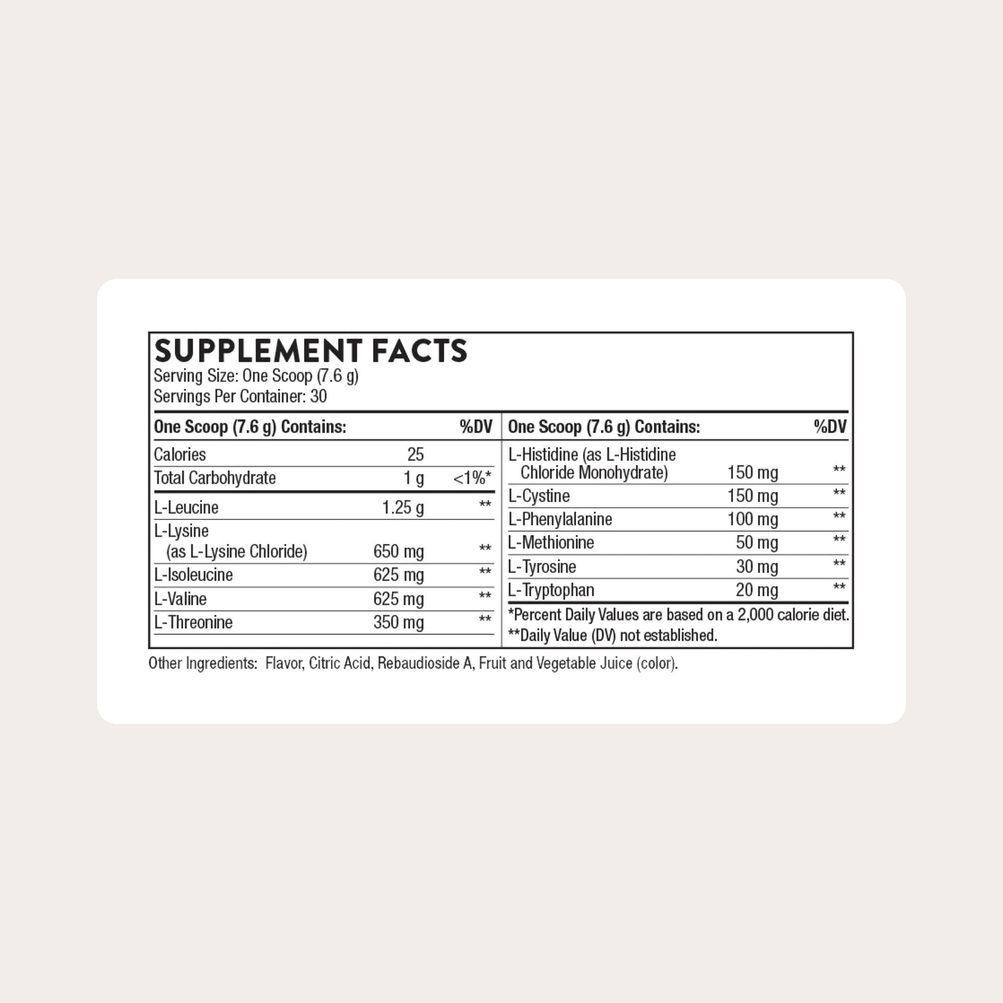 THORNE - Amino Complex - Clinically-Validated EAA and BCAA Powder for Pre or Post-Workout - Promotes Lean Muscle Mass & Exercise Recovery - Berry - NSF Certified for Sport THORNE