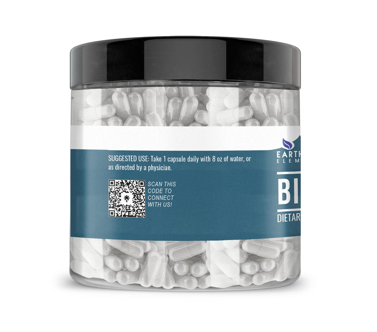 Earthborn Elements Bicarb Blend 200 Capsules, Pure & Undiluted, No Additives Earthborn Elements