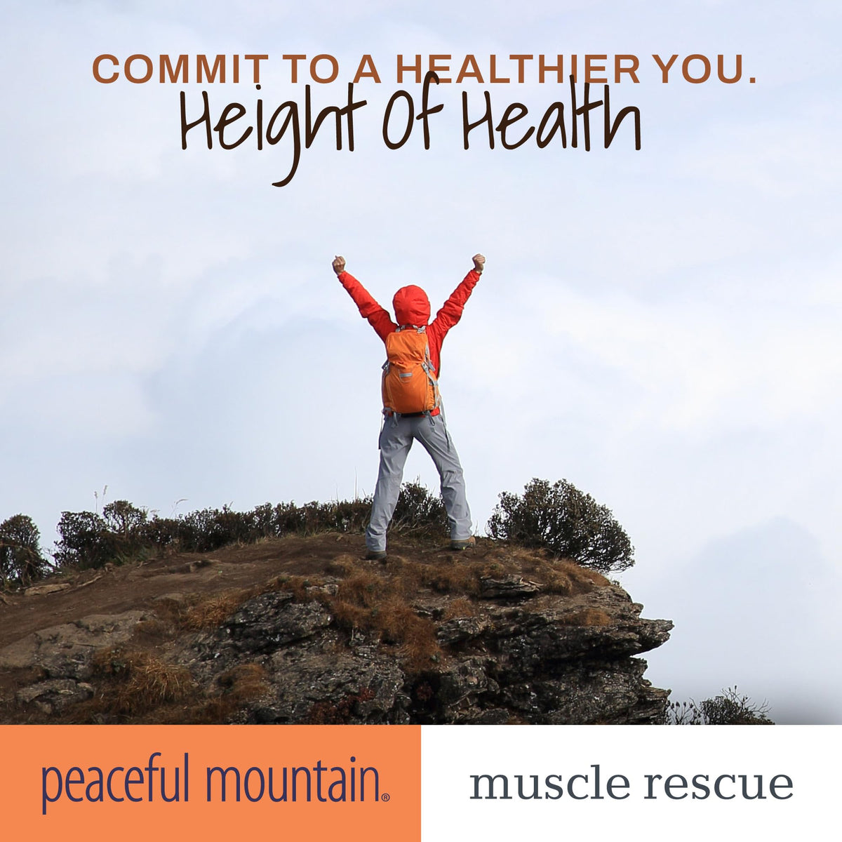 Peaceful Mountain Muscle Rescue Homeopathic Gel - for Muscle discomfort with Arnica and Comfrey - 2oz Peaceful Mountain