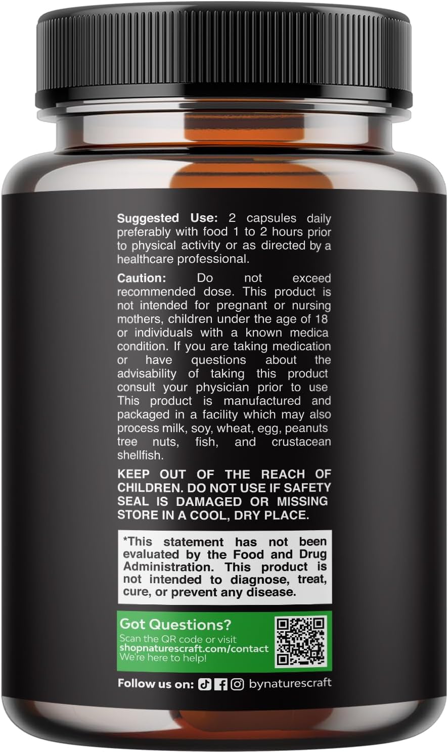 Horny Goat Weed for Male Enhancement - Testosterone Booster Supplement for Men - 1000mg per serving Complex with Tongkat Ali Saw Palmetto Extract & Panax Ginseng - Black Maca Root for Stamina & Energy Gsupps Australia