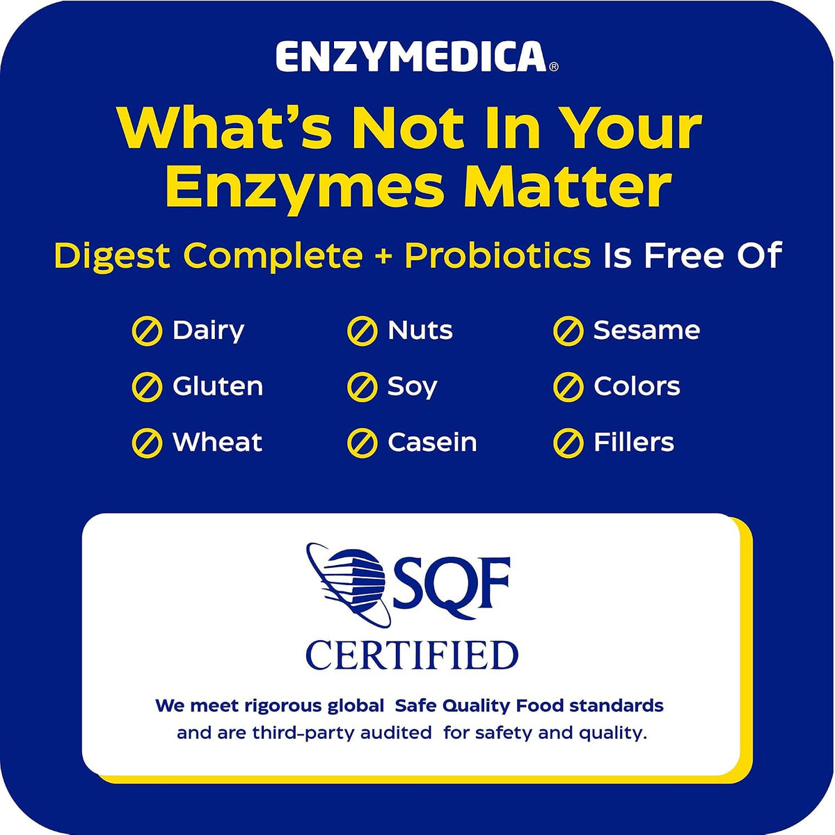 Enzymedica Digest Complete + Probiotics - Digestive Enzyme Supplement for Women & Men, Enzyme and Probiotic Capsules for Digestion, Gut Health Support, Helps Gas & Bloating, Vegetarian - 90 Caps Gsupps Australia