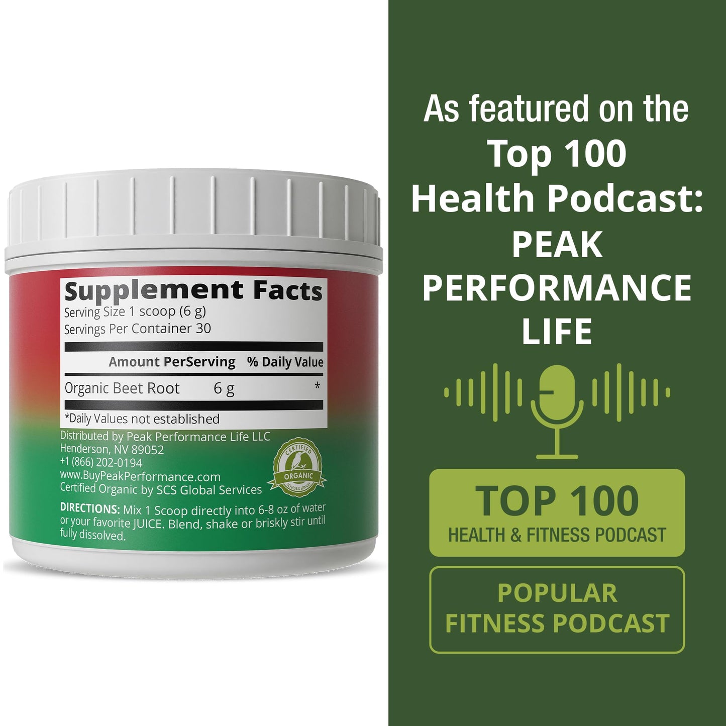 Organic Beet Root Powder - Ultra High Purity Super Food Beets Juice Powder. 100% Pure Nitric Oxide Boosting Beetroot Supplement. Keto, Paleo, Vegan Reds Superfood Rich in Polyphenols Peak Performance