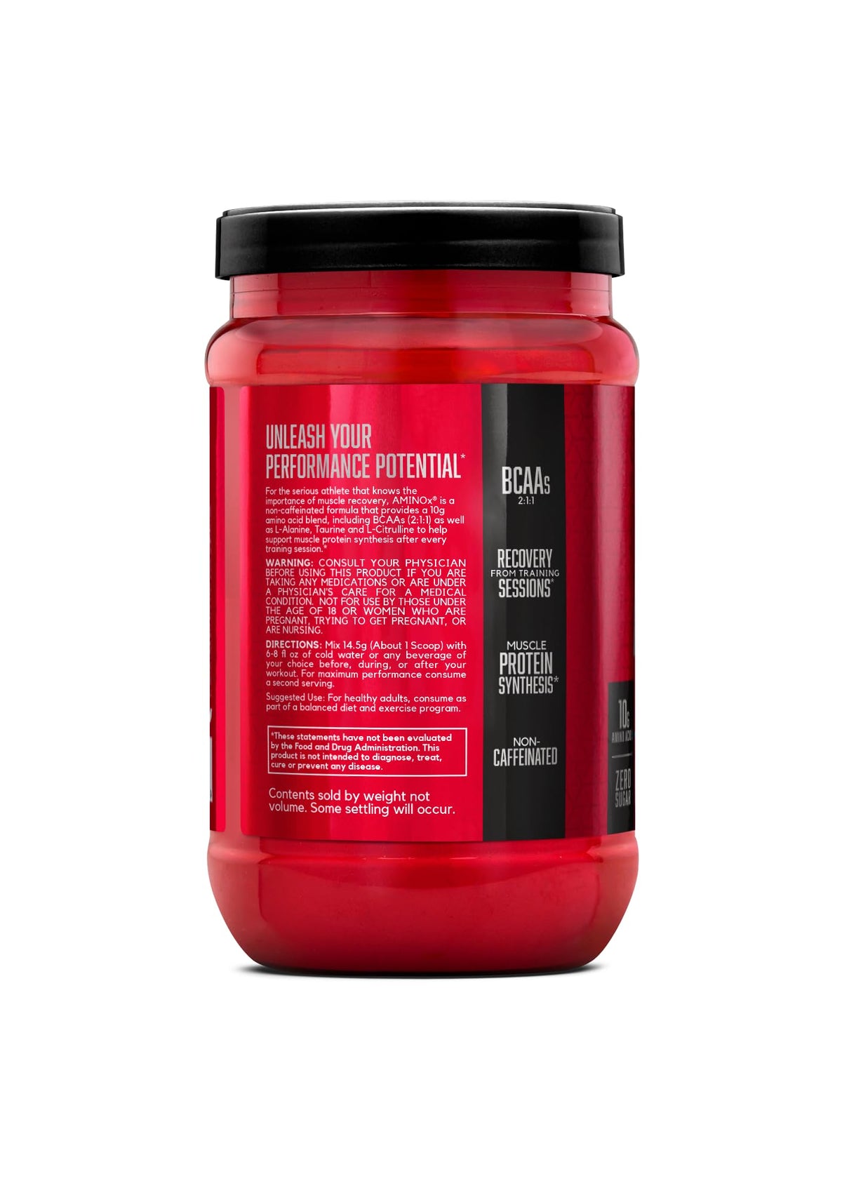 BSN Amino X Muscle Recovery & Endurance Powder with BCAAs, 10 Grams of Amino Acids, Keto Friendly, Caffeine-Free, Support Endurance, Zero Sugar, Blue Raz, BSN