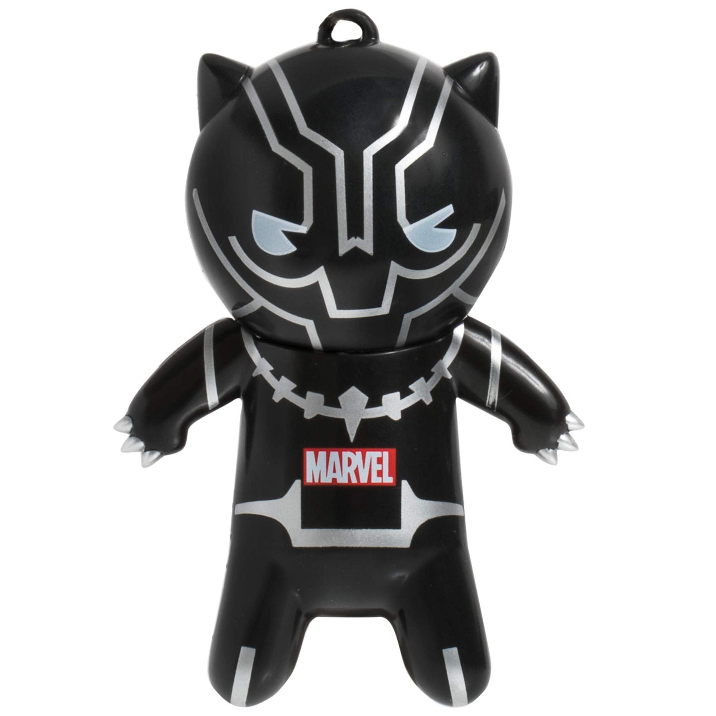 Lip Smacker Marvel Lip Balm Keychain, Clear & Glossy, Fun & Giftable, Cruelty Free - Black Panther Lip Smacker