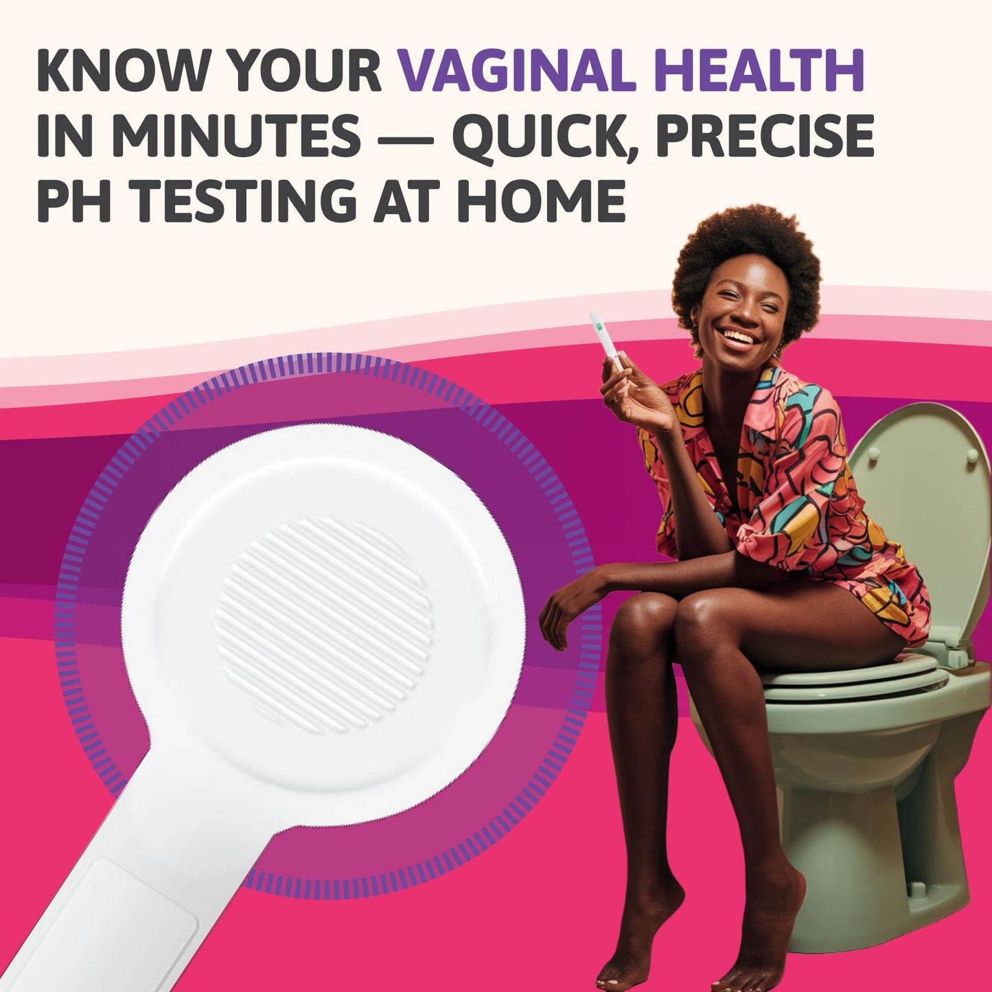 Exploro Vaginal pH Balance Test, PH Balance for Women, Vaginal Health pH Test Device, Vaginal Infection Test Kit Alternative to pH Test Strips & PhD Boric Acid, (Pack of 15) Devices Exploro