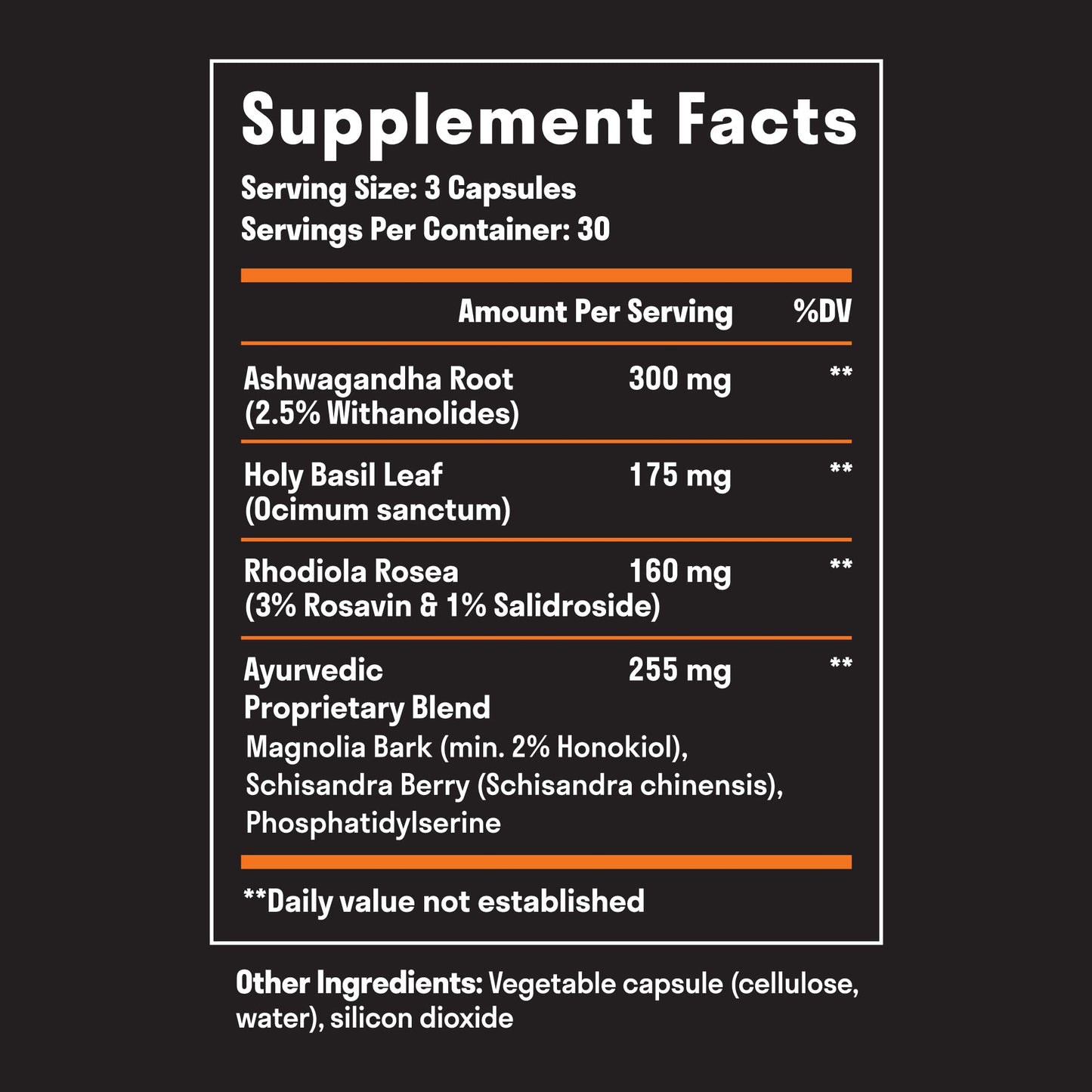 Nuven Naturals Adrenal Support - Cortisol Manager & Adrenal Support Supplements with Ashwagandha Extract, Rhodiola Rosea, Holy Basil to Help Stress, Fatigue & Energy | Adaptogens | 90 Capsules Nuven Naturals