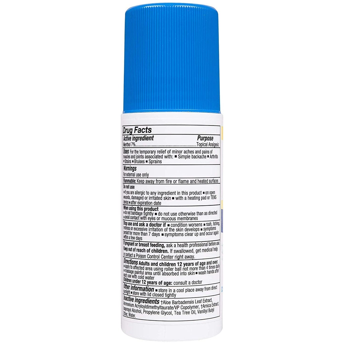 Zim's Max Freeze Pain Relief Roll On, 3 Ounces each (Value Pack of 8) Kaxilu