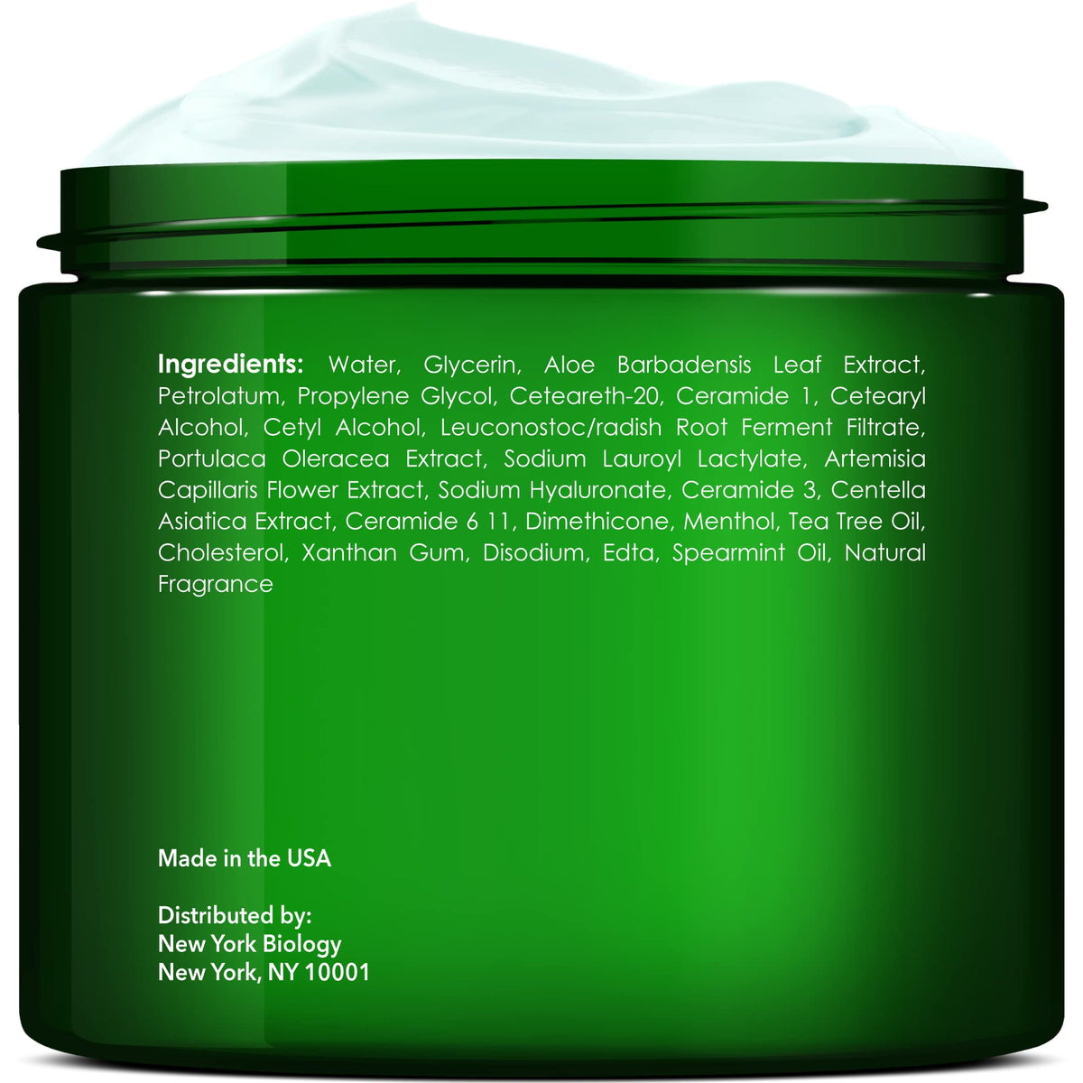 New York Biology Tea Tree Oil Foot Cream for Dry Cracked Feet, Athletes Foot, Nail Fungus NEW YORK BIOLOGY THE ULTIMATE COSMECEUTICALS