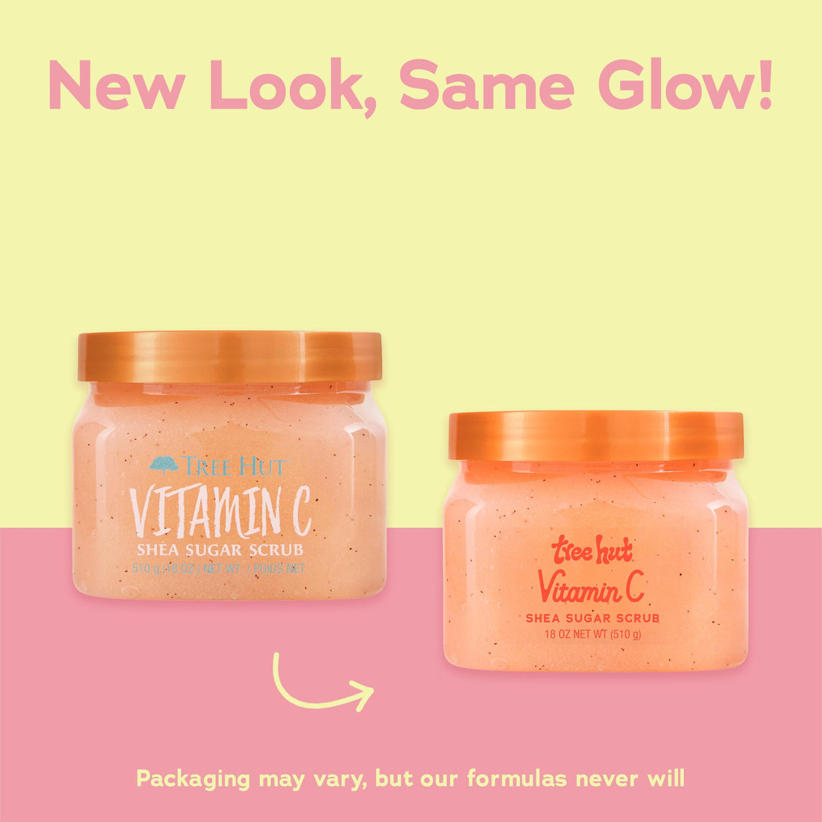 Tree Hut Vitamin C Shea Sugar Scrub, Easter Gifts for Women, Exfoliating Body Scrub Removes Dead, Dry Skin for a Soft Tree Hut