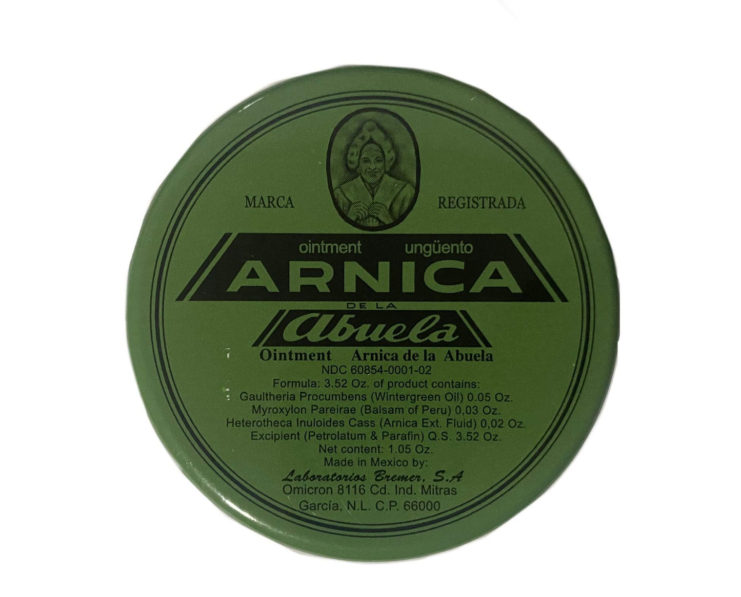 Arnica De La Abuela Pomada 1.05oz Arnica de la abuela