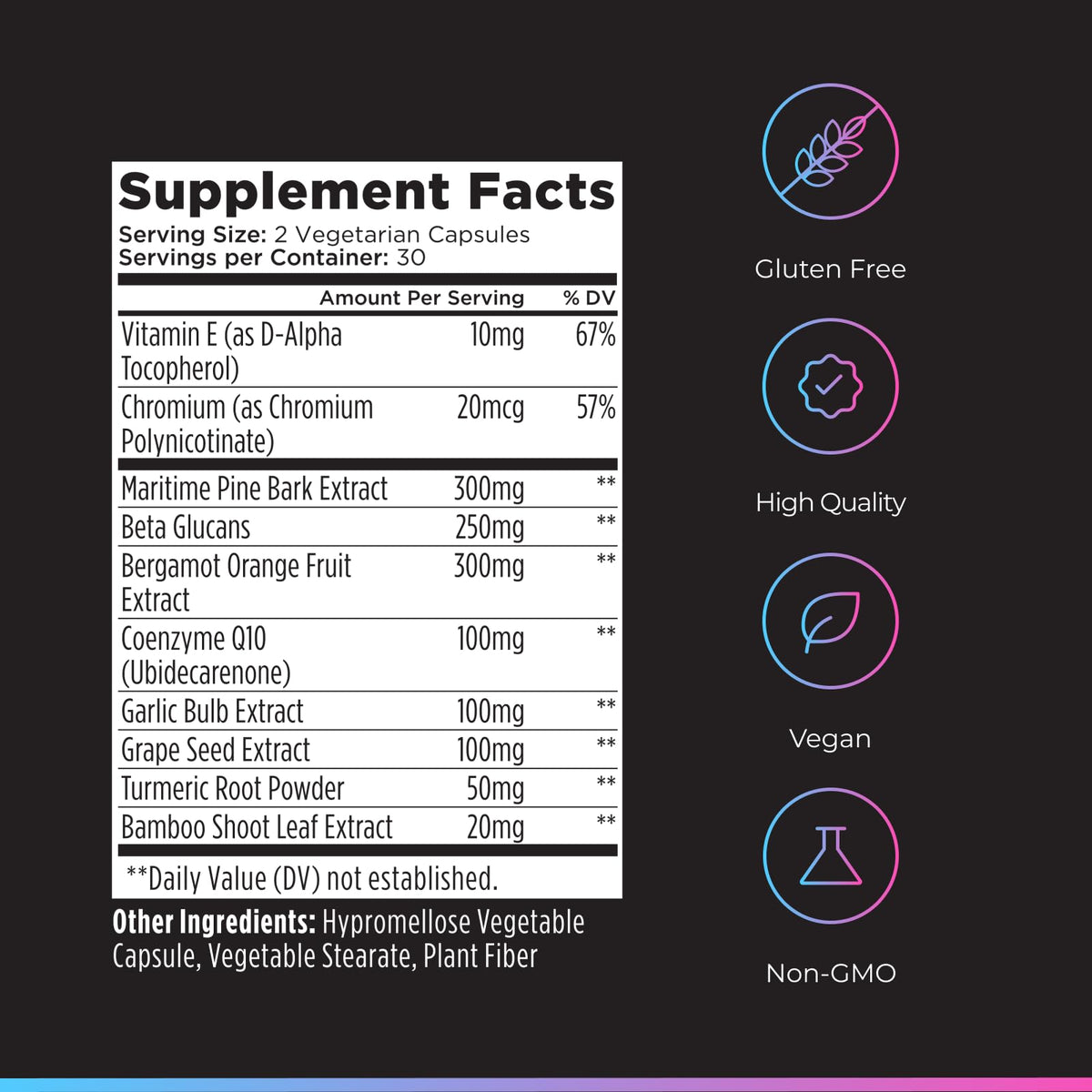 Livingood Daily Cholesterol Support Supplement with Garlic, CoQ10, Vitamin E, Bergamot, Plant Sterols for Body and Heart Health Support, Supports LDL and Triglycerides, Gluten Free, Vegan, 60 Capsules Livingood Daily