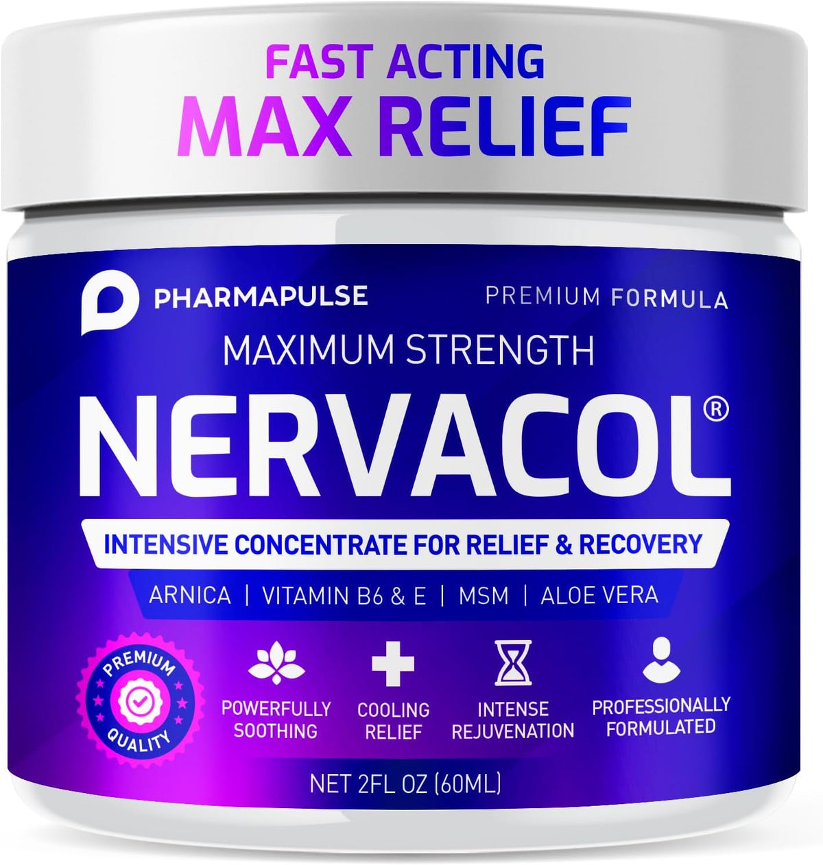 Neuropathy Nerve Relief Cream – Maximum Strength Cream for Feet Pharmapulse