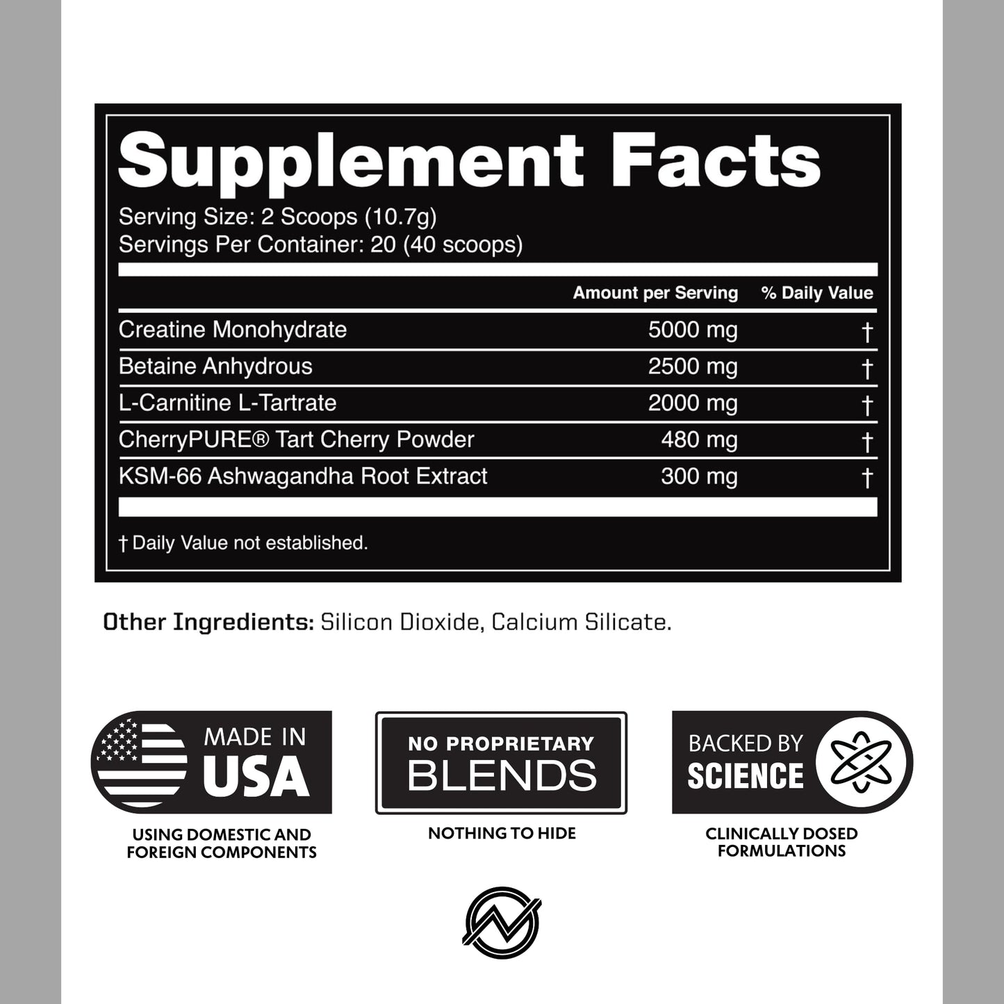 Outwork Nutrition Post Workout Recovery Powder - Creatine Monohydrate, KSM-66 Ashwagandha & Tart Cherry - Speeds Recovery, Eases Soreness - Creatine Powder for Men & Women, Orange Sherbet, 230 Gr Gsupps Australia