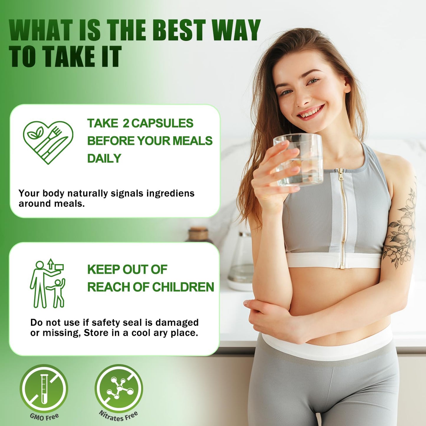 Advanced BHB Supplements, Support Natural Weight Management, Third-Party Tested, Vegan, Gluten Free, Non GMO, 60 Capsules Aimacro