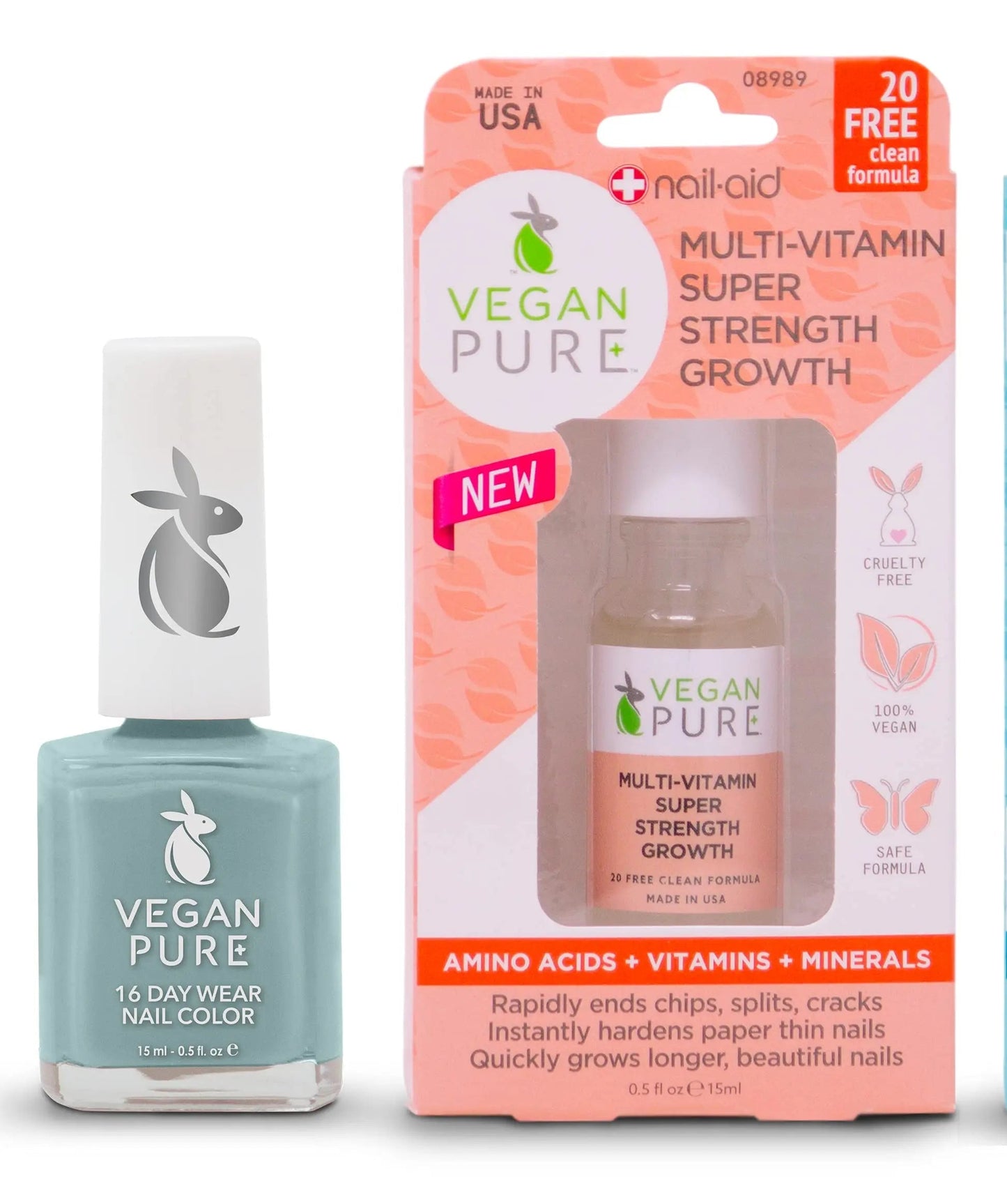 Vegan Pure - Beach Nap/Multivitamin Strength Growth VEGAN PURE