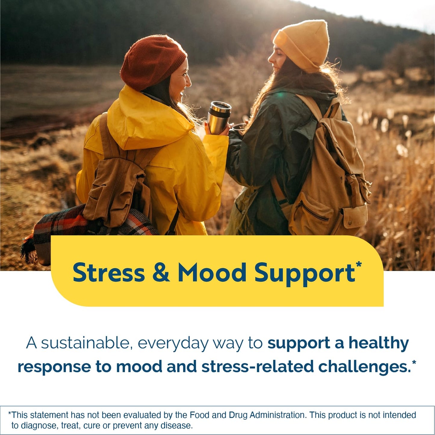 Researched Nutritionals AnxiaEase - Stress, Cortisol Management & Mood Support Supplement - Botanicals, Vitamin B6, Magnesium & 'Psychobiotic' Probiotic Strains (120 Capsules) Researched Nutritionals