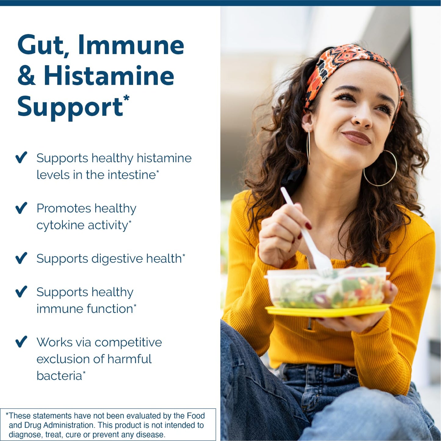 Researched Nutritionals Multi-Biome - Dual-Action Probiotics for Women & Men - Spore + Live Strain Formula with Delayed-Release Capsules for Gut Health, Histamine & Immune Support (30 ct) Researched Nutritionals