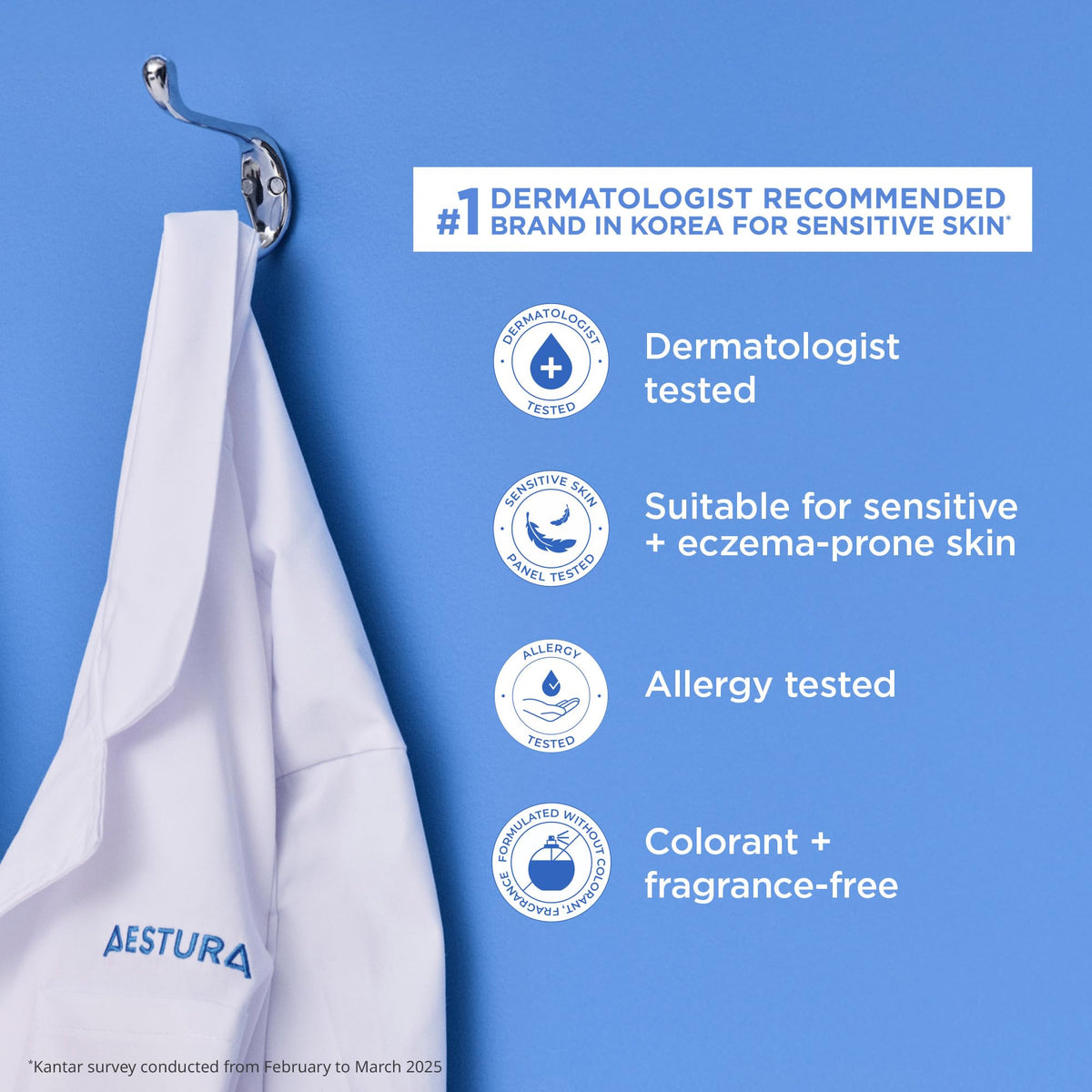 AESTURA ATOBARRIER365 Lightweight Korean Face Moisturizer with Ceramides | Strengthens Barrier, Fast-Absorbing Hydration, Suitable for Dry, Normal & Sensitive Skin, 150ML / 5.07 fl. Oz. AESTURA