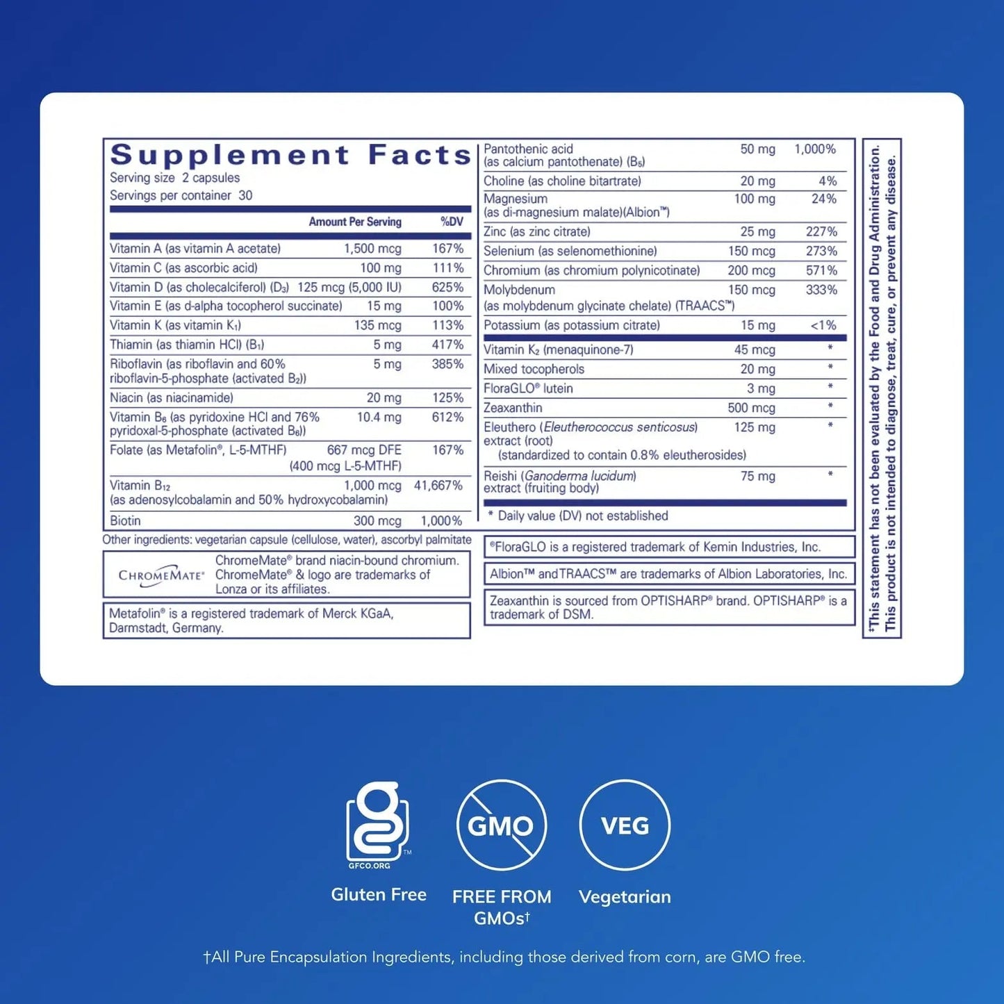 Pure Encapsulations PureResponse Multivitamin | Support for Immune Balance and Responsiveness | 60 Capsules Pure Encapsulations