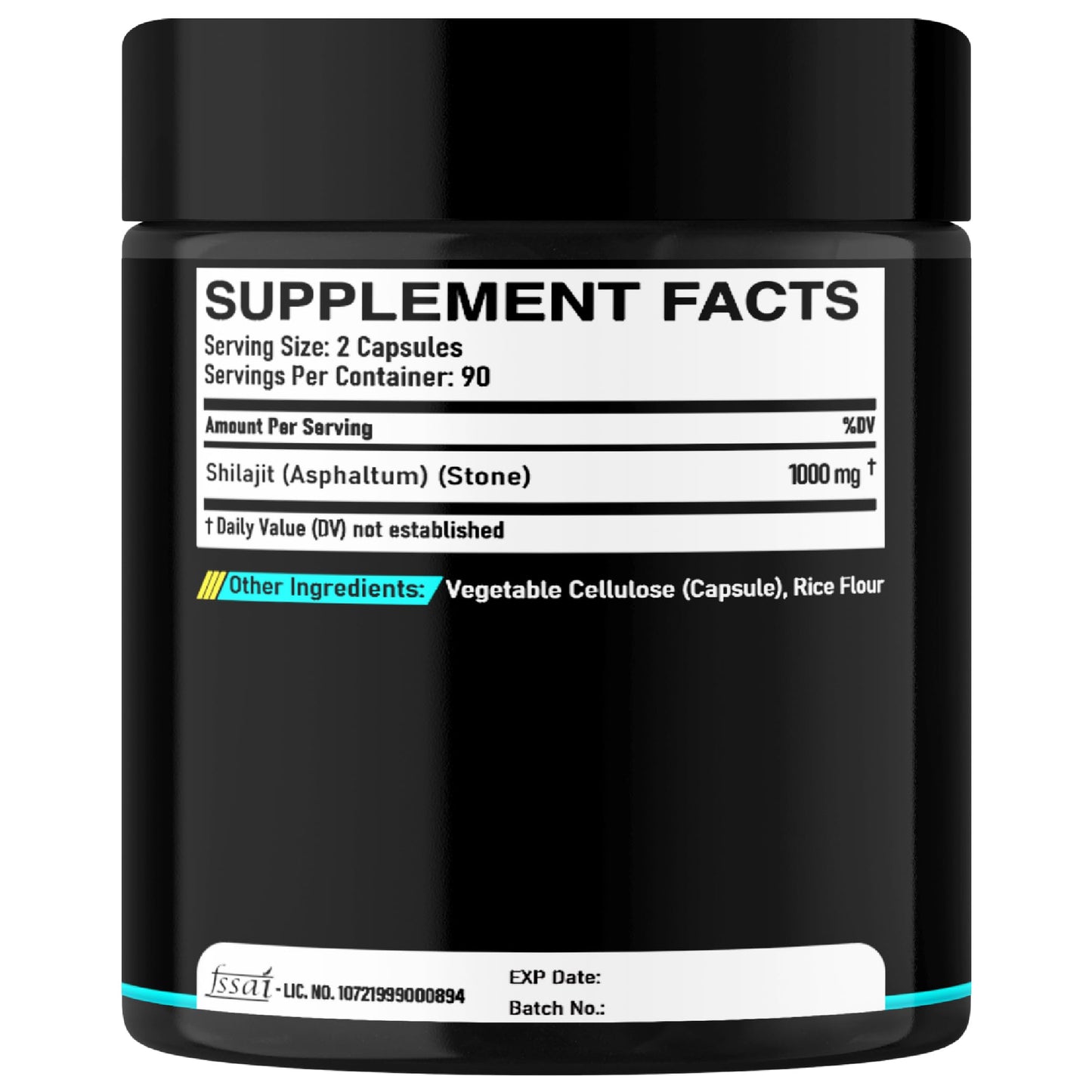 DEDICAD 1000Mg Shilajit Capsules - 180 Counts - Shilajit Supplement for Body Balance, Heart, Brain & Immune Health Support - Contains Natural Fulvic, Humic Acid & 85 Others DEDICAD