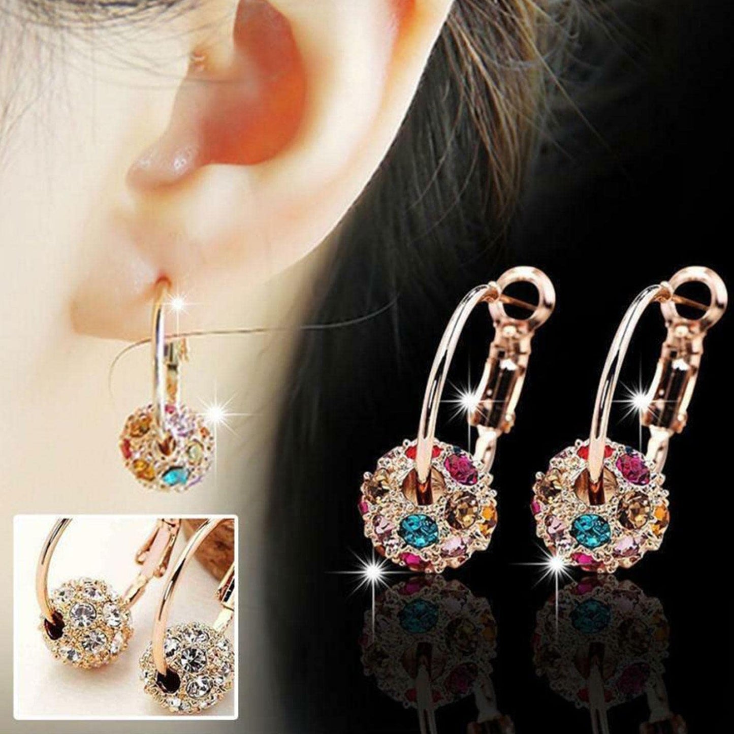 1 Pair Slimming Earrings, Weight Loss Earrings, Burning Fat Health Jewelry for Women Girls Generic