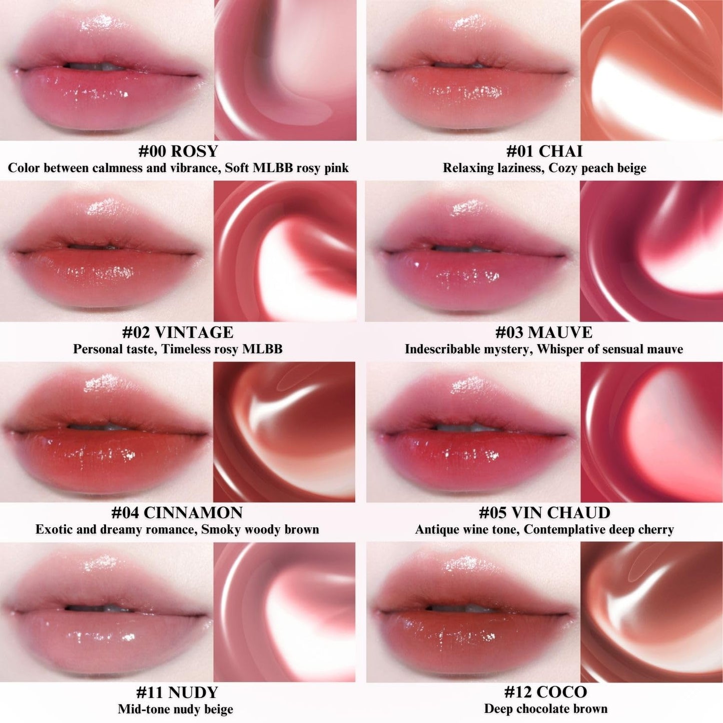 BBIA Glow Tint – Lip Plumping Volumizing Glossy & Glowy Lip Stain Naturally Moisturizing Comfortable Texture Lightweight Long-Lasting Vivid Color Non-Sticky Korean Makeup (30 COZY, Pack of 1) BBI@ BBIA