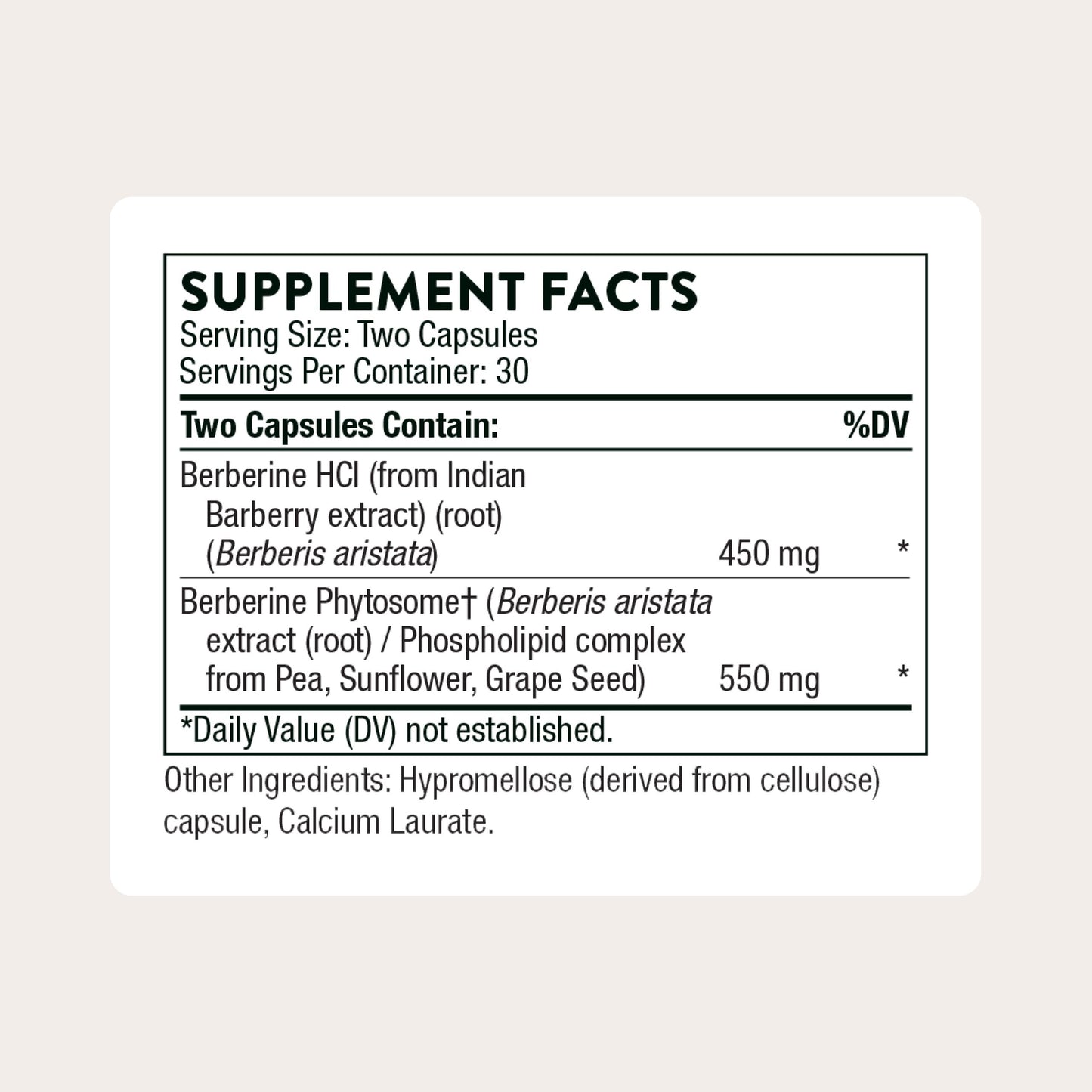 THORNE - Berberine - Dual Action Formula with Phytosome Plus Botanical Extract - Support Heart Health, Immune System THORNE