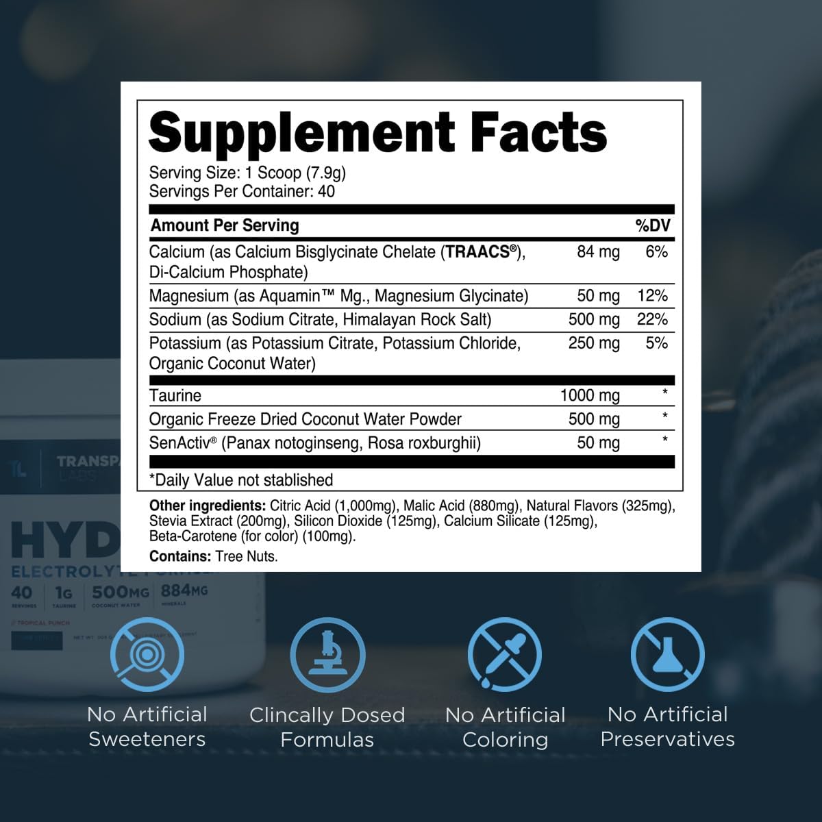 Transparent Labs Grass-Fed Whey Protein Isolate (30 Servings, Strawberry Milkshake) & Hydrate Electrolytes Powder (40 Servings, Peach Mango) Gsupps Australia
