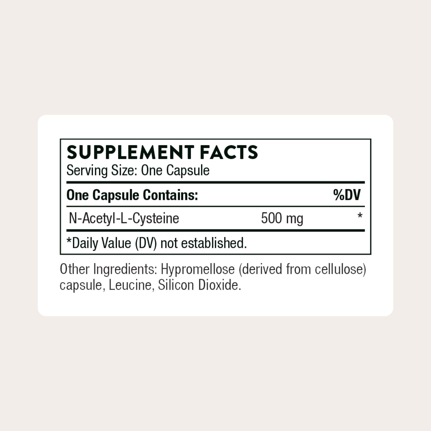 THORNE - NAC - N-Acetylcysteine - 500mg - Supports Respiratory Health & Immune Function - Promotes Liver & Kidney Detox THORNE