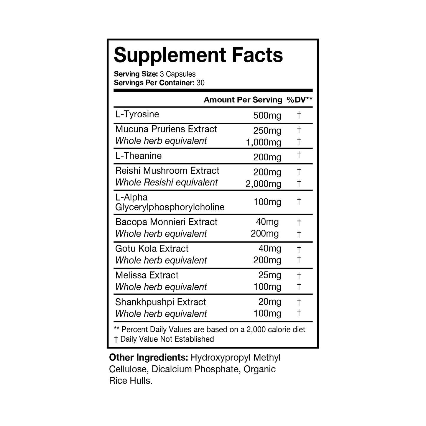 Terra Health Essentials NOOFOCUS - Nootropics Brain Support Supplement with Adaptogenic Mushrooms, Alpha-GPC, Gotu Kola, L-Theanine for Focus & Memory - All Natural, 30 Day Supply Terra Health Essentials