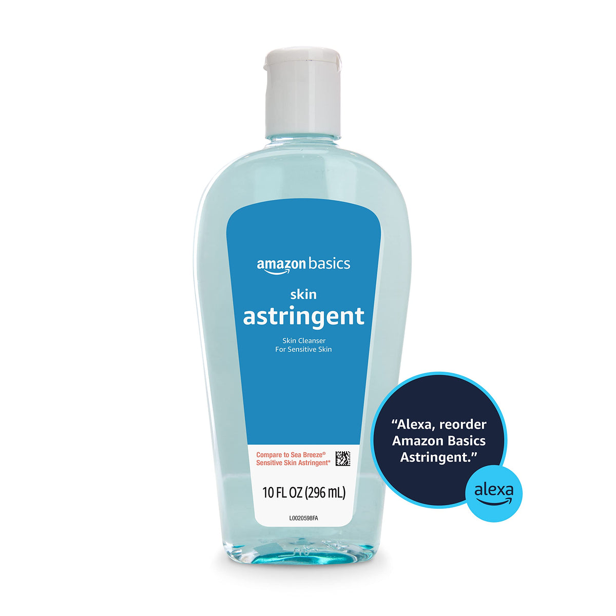 Amazon Basics Original Clean Astringent Skin Cleanser, Fresh Scent, Paraben-Free, 10 Fl Oz (Previously Solimo) Amazon Basics