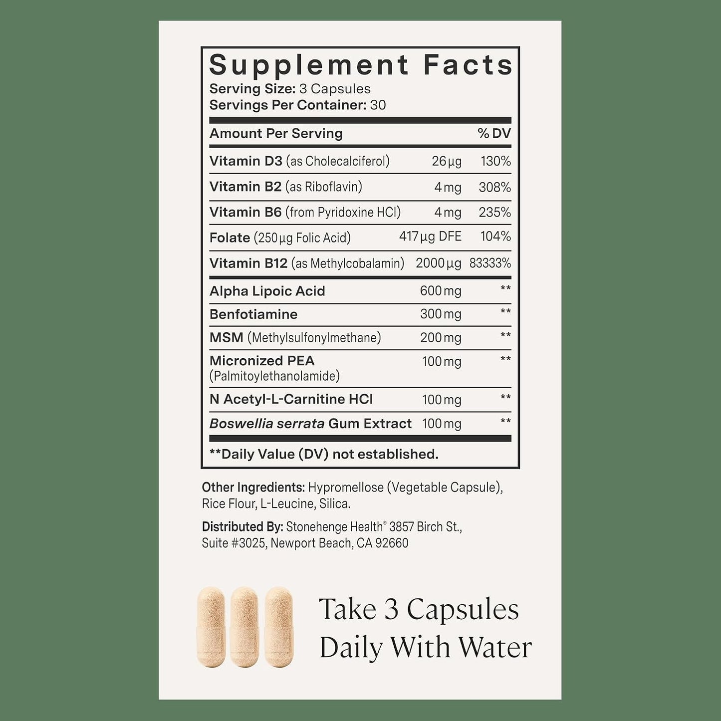 Stonehenge Health Dynamic Nerve + Dynamic Turmeric Bundle Supplements to Support Comfort, Tingling, Numbness, Burning Gsupps Australia
