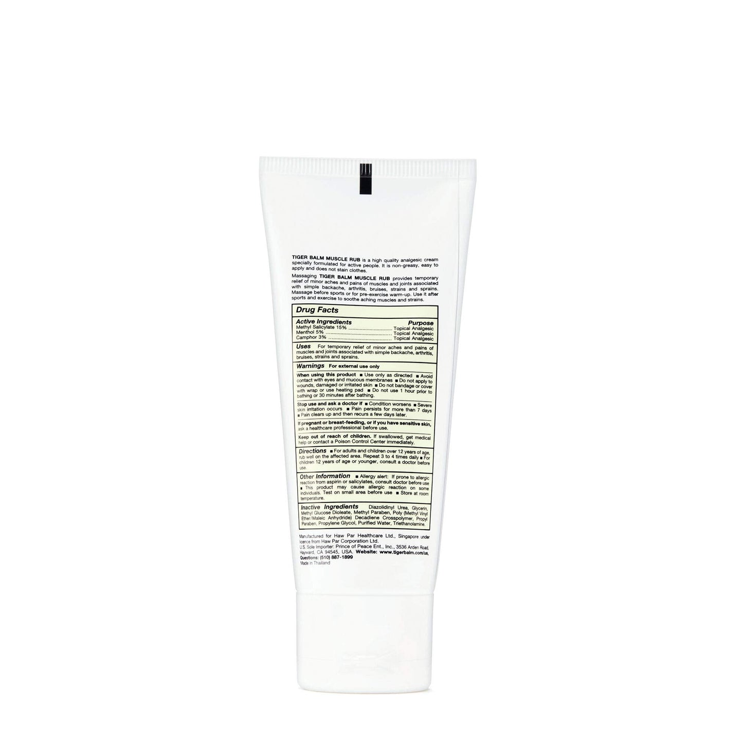 Prince of Peace Tiger Balm Muscle Rub Prince Of Peace