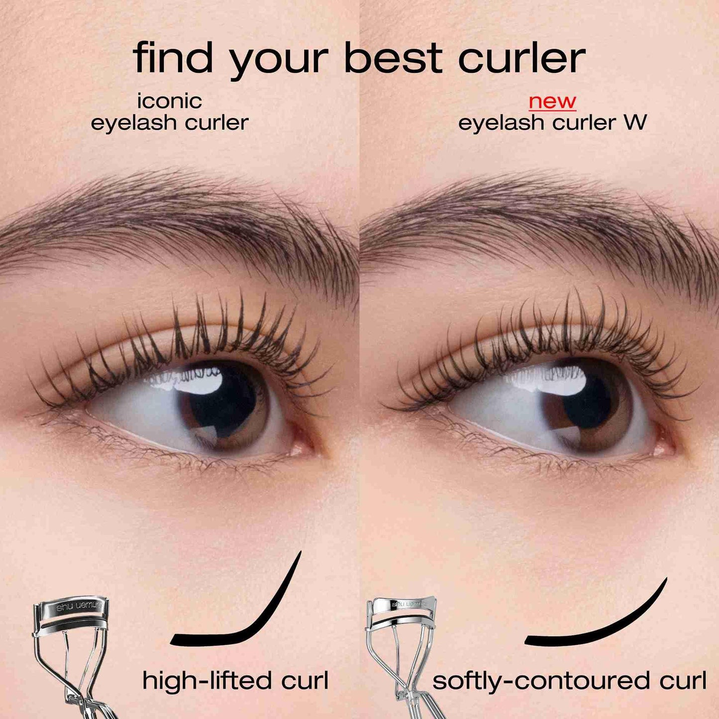Shu Uemura Iconic Eyelash Curler, Achieve Precise Control and Long-Lasting Curl - Includes Silicone Replacement Pad. Professional Makeup Artist Tool for All Eye Shapes shu uemura