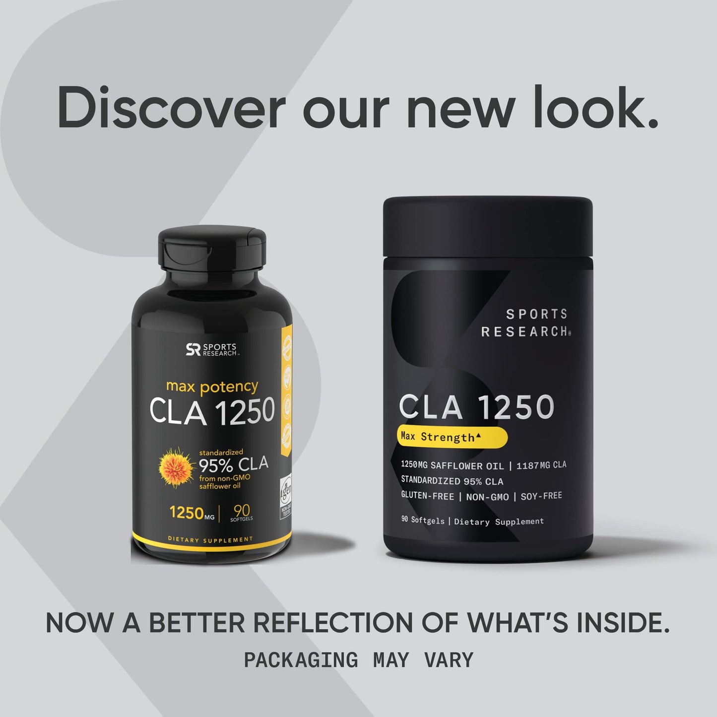 Sports Research CLA - 1250mg with Active Conjugated Linoleic Acid for Men and Women Sports Research