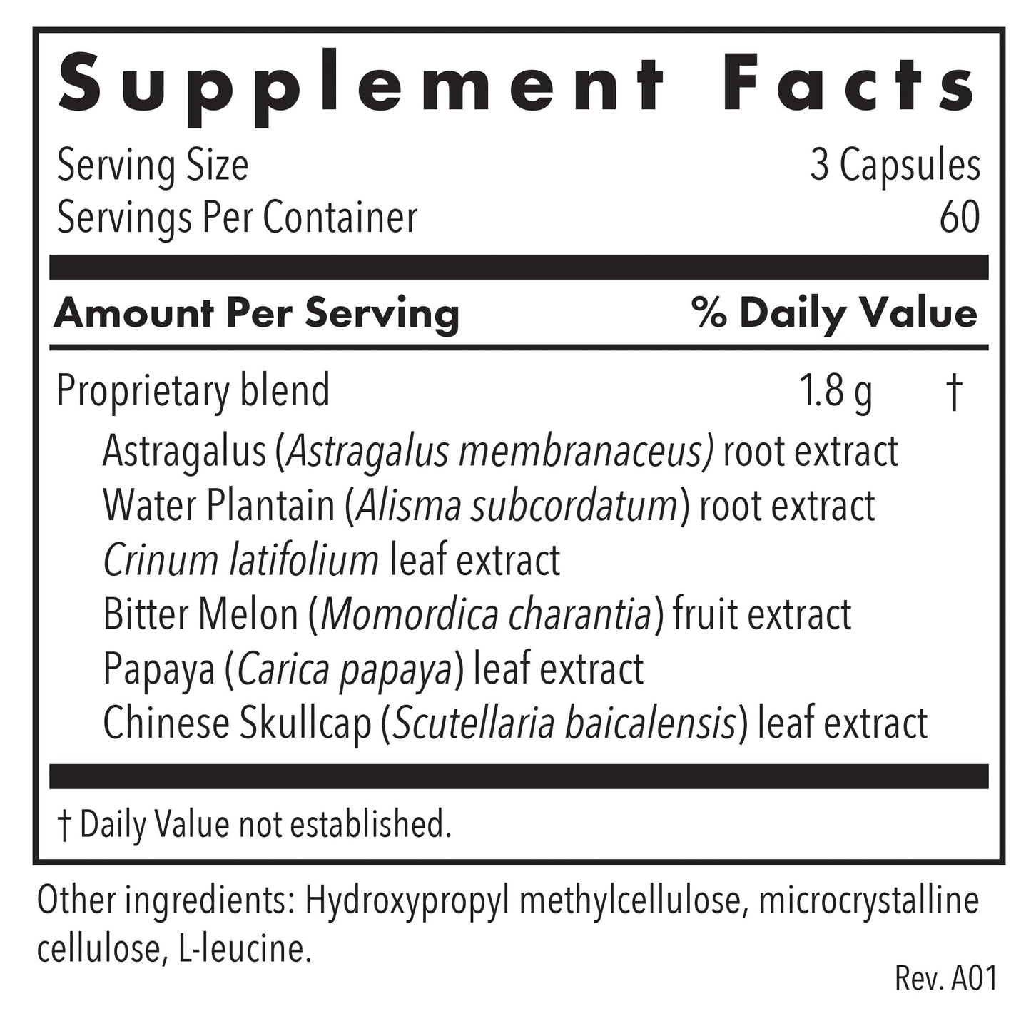 Allergy Research Group Healthy Prostate & Ovary - Traditional Chinese & Vietnamese Herbal Blend with Crinum Latifolium - Supports Reproductive Tissue & Immune Balance - 60 Servings - 180 Capsules Allergy Research Group