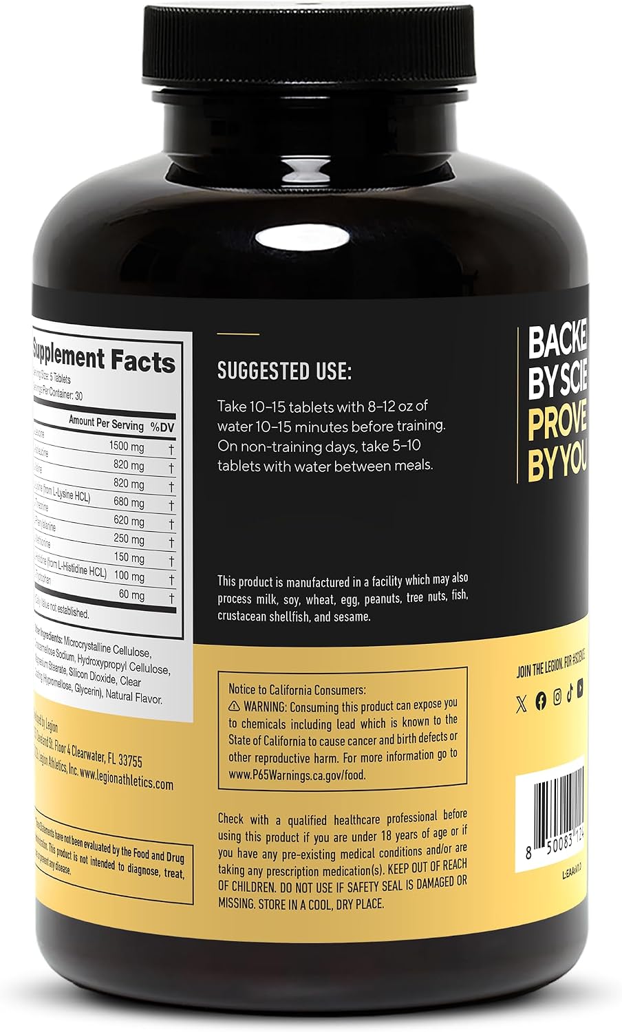 LEGION EAA Essential Amino Acids Gsupps Australia