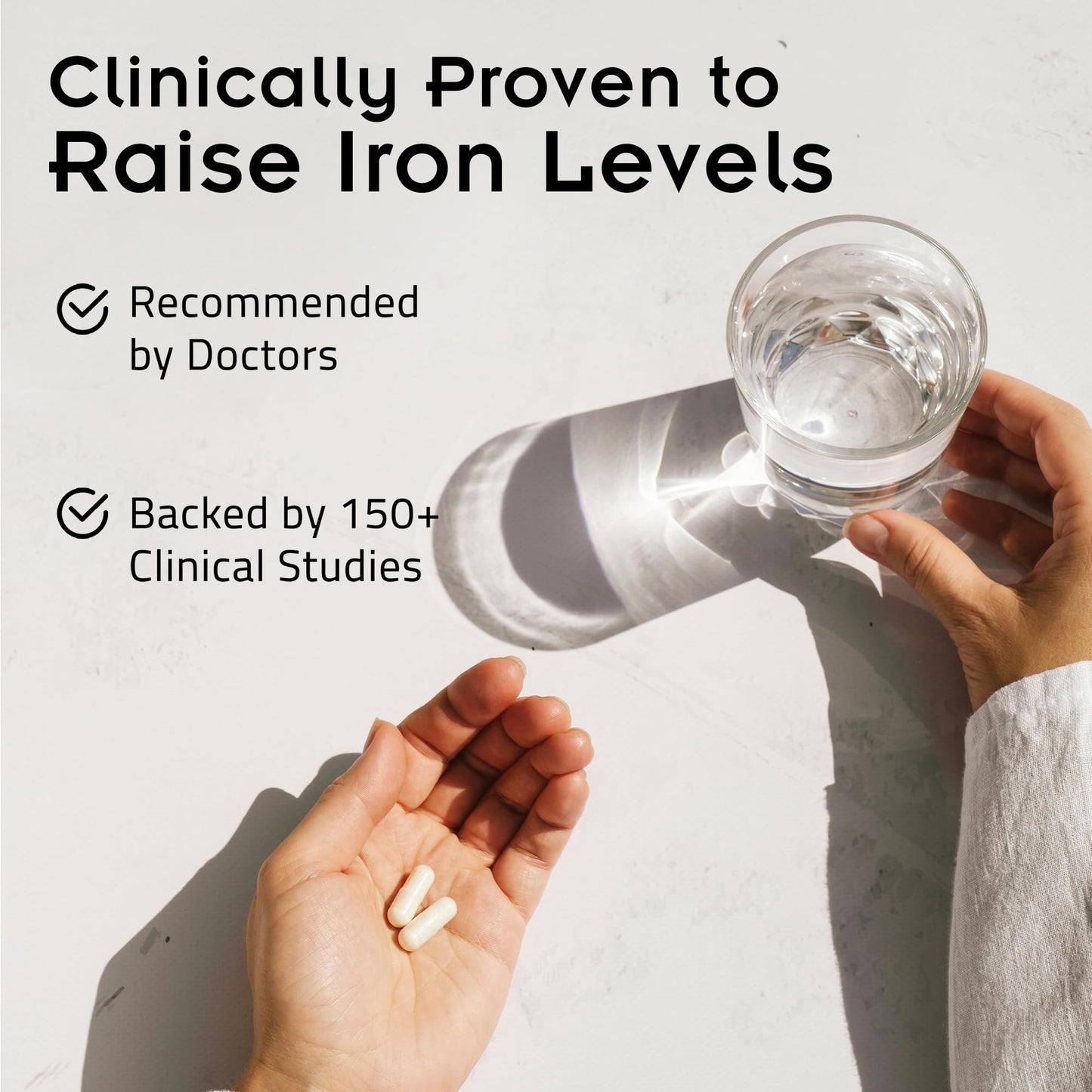 SiderAL Forte Iron Supplement Clinically Proven to Increase Levels Without Side Effects | Sucrosomial High Absorption Gentle Iron Pills for Women and Men | Vitamin C | Anemia & Energy Support | 30 ct PHARMANUTRA