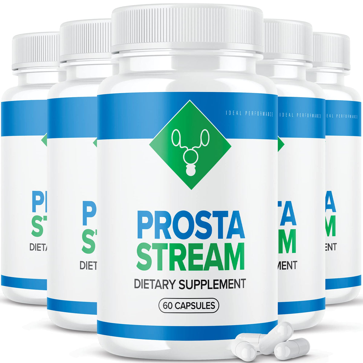 IDEAL PERFORMANCE (5 Pack) Prosta Stream Prostate Supplement Prostastream Pills IDEAL PERFORMANCE
